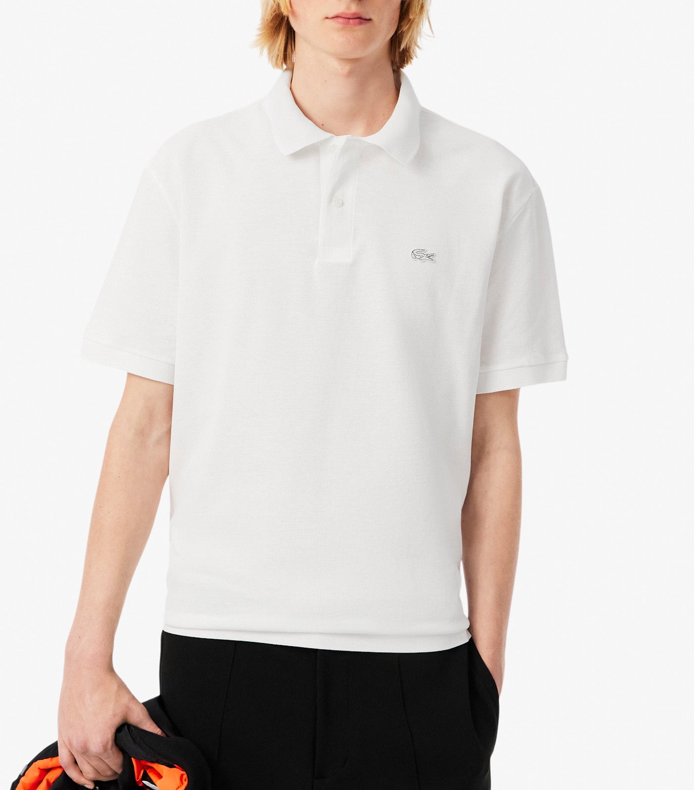 Loose Fit Heavy Piqué Polo Shirt