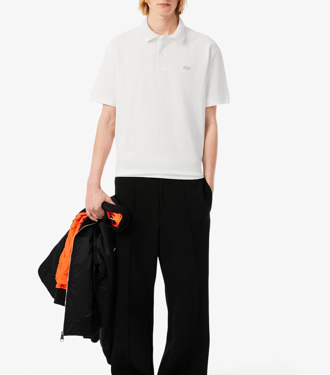 Loose Fit Heavy Piqué Polo Shirt