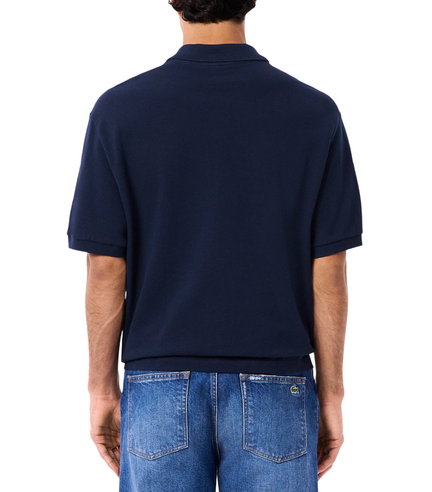 Loose Fit Heavy Piqué Polo Shirt