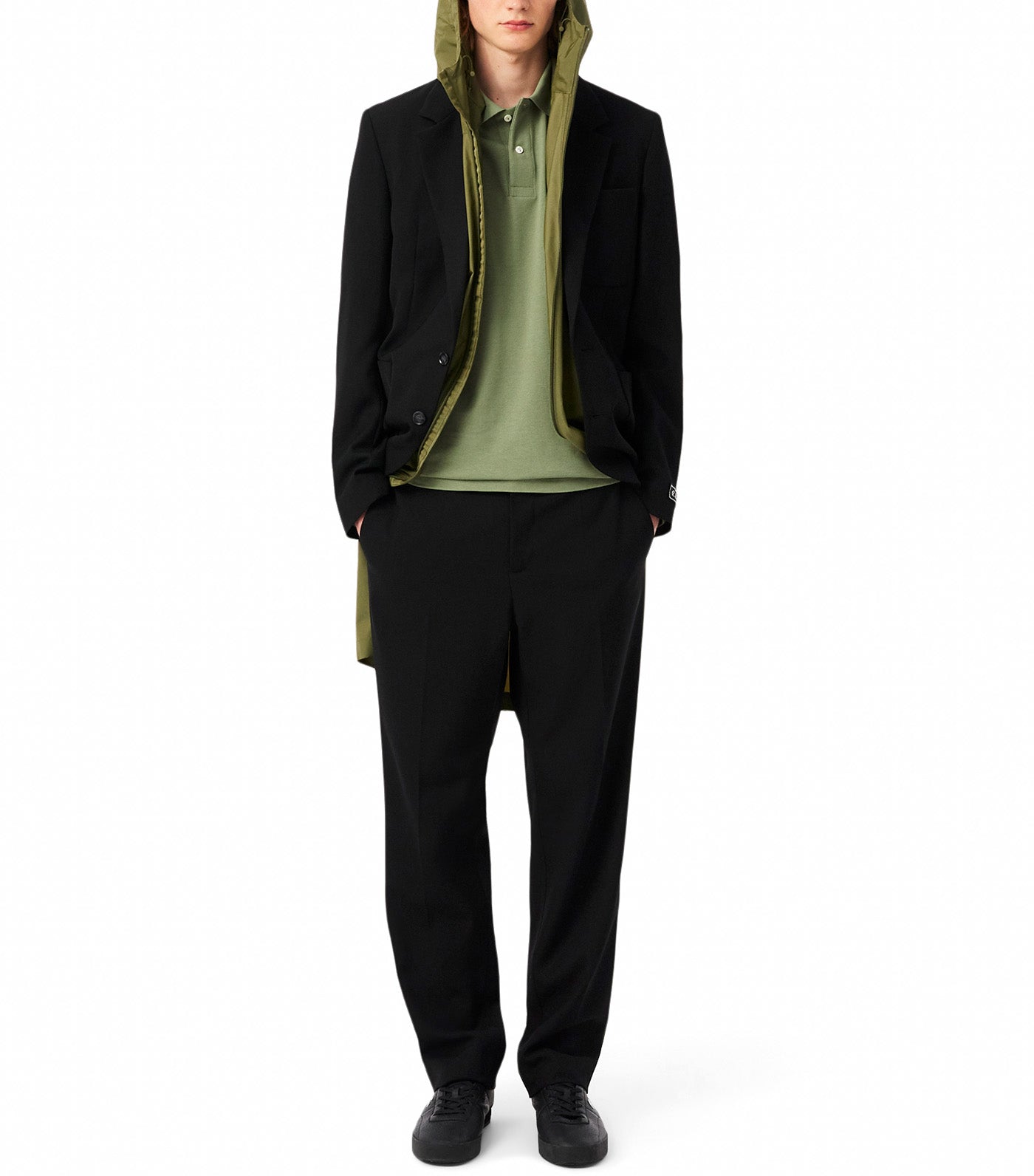 Loose Fit Heavy Piqué Polo Shirt