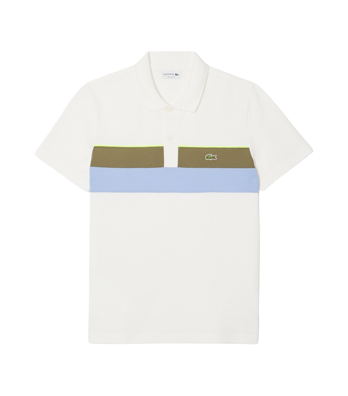 Regular Fit Color-Block Petit Piqué Polo Shirt