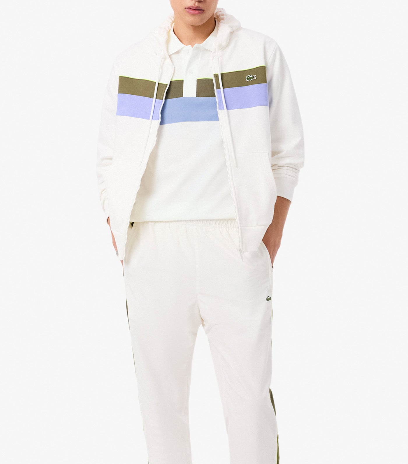 Regular Fit Color-Block Petit Piqué Polo Shirt