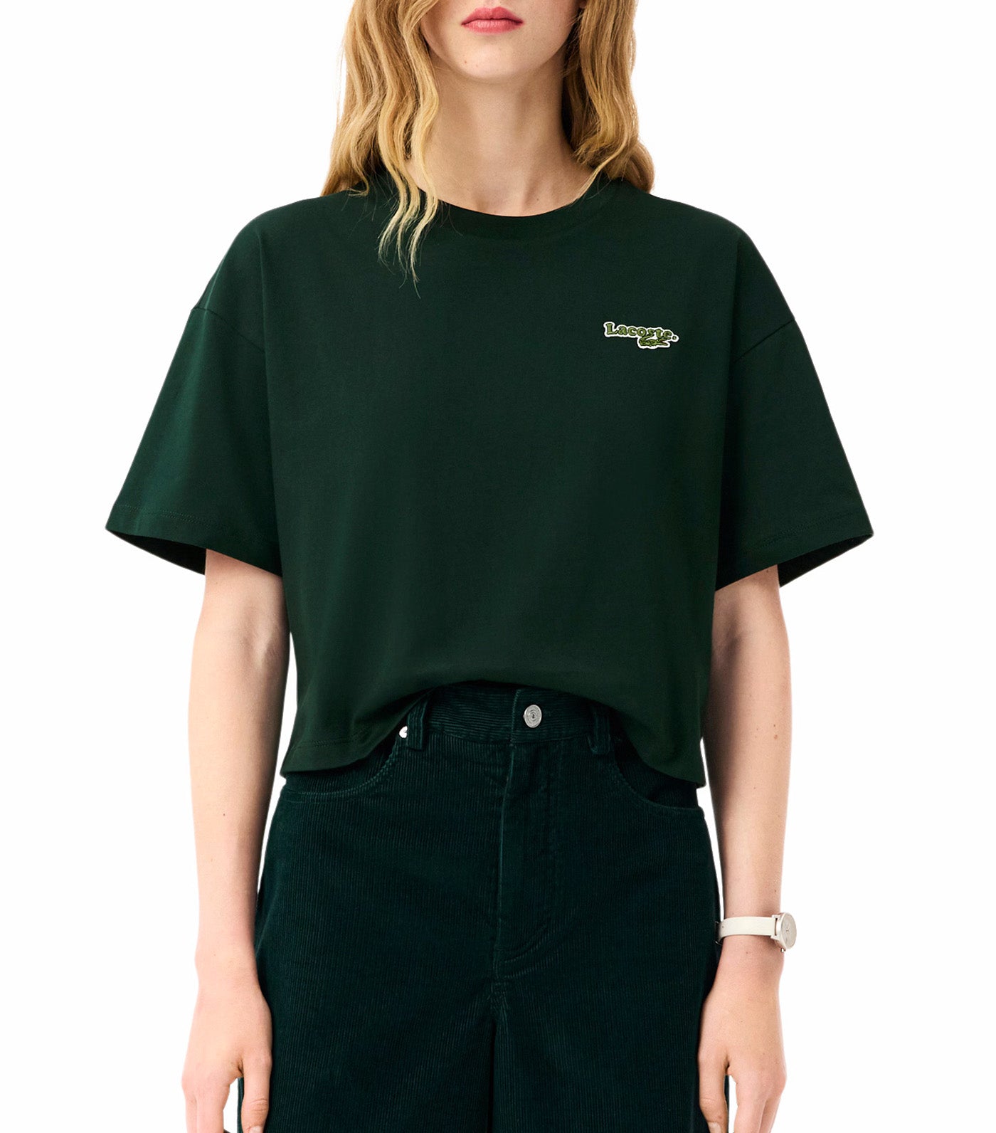 Casual Cotton Jersey T-Shirt Sinople