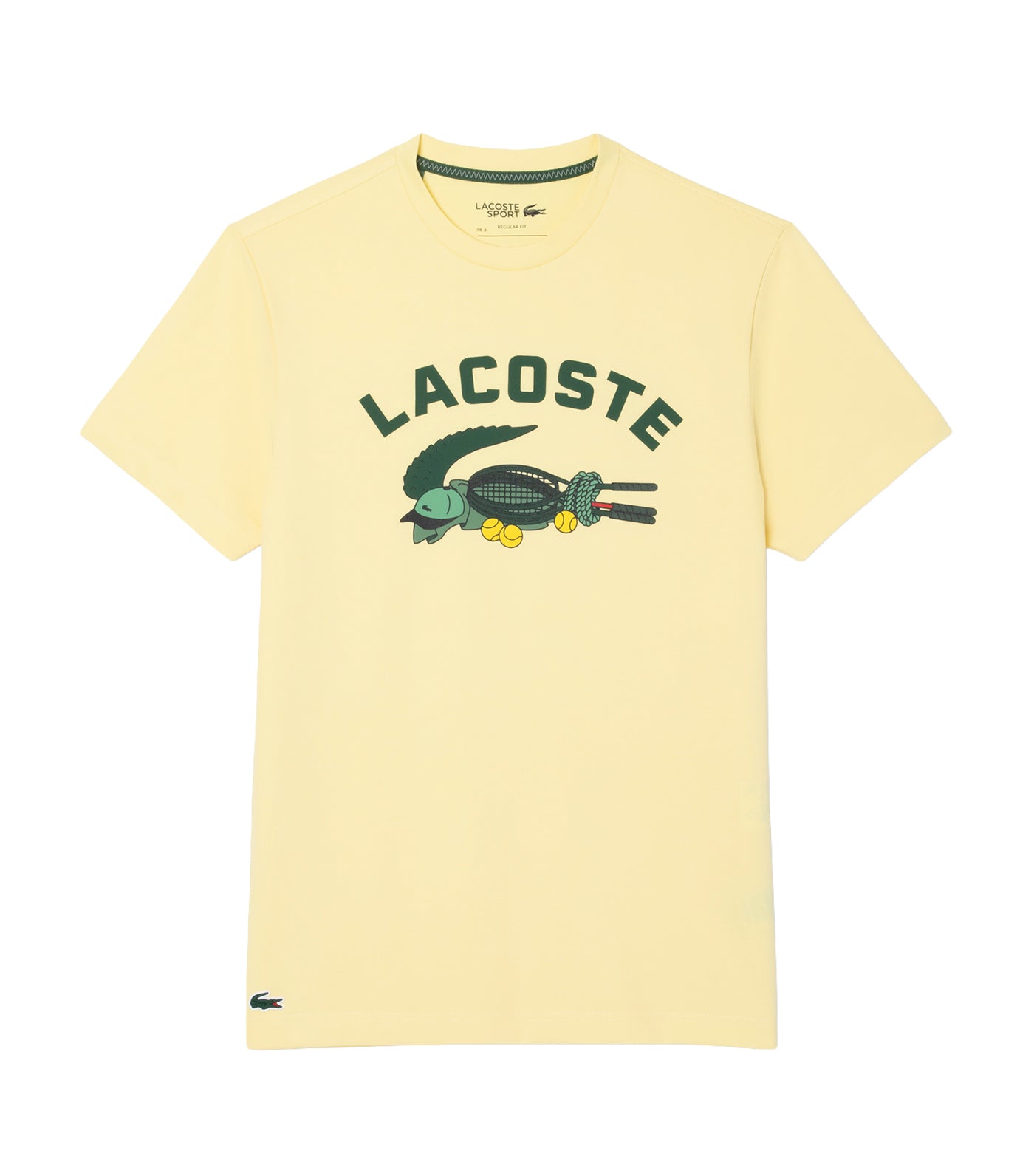 Ultra Dry Heritage Print T-Shirt Yellow