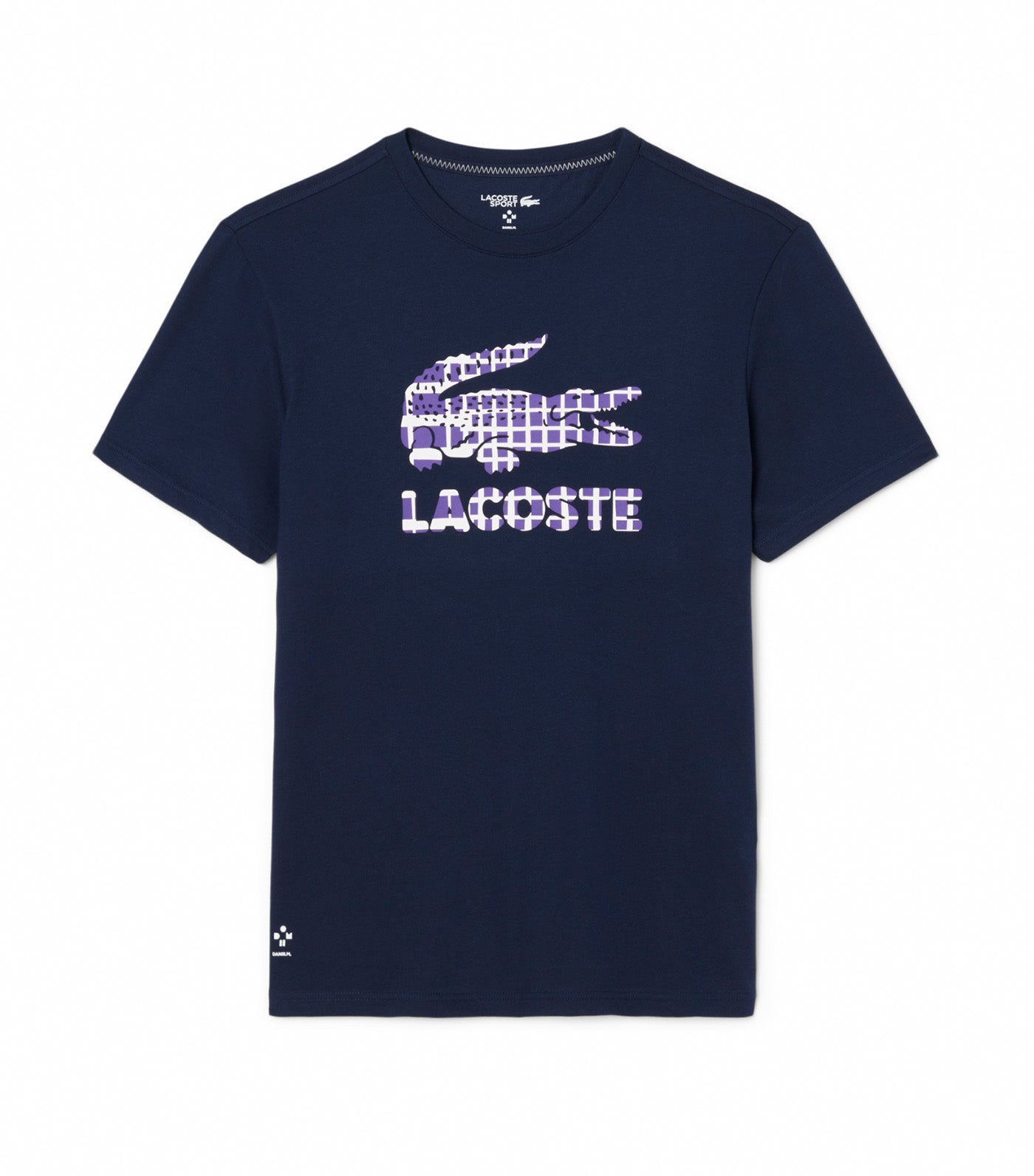 Lacoste Tennis x Daniil Medvedev T-Shirt Navy Blue