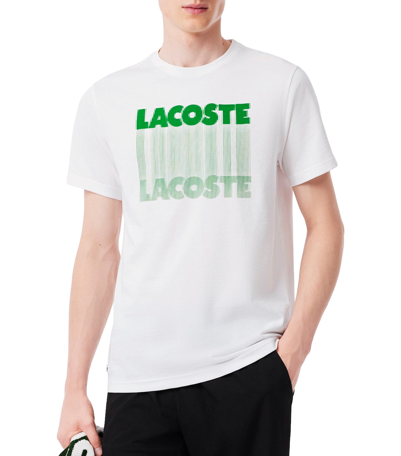 Ultra Dry Printed Sport T-Shirt White