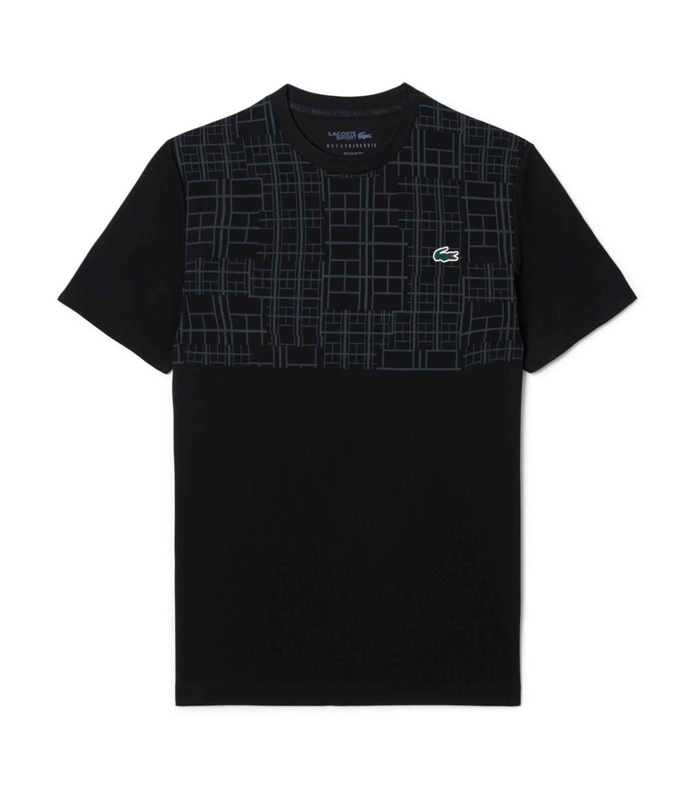 Lacoste Tennis x Novak Djokovic T-Shirt Black