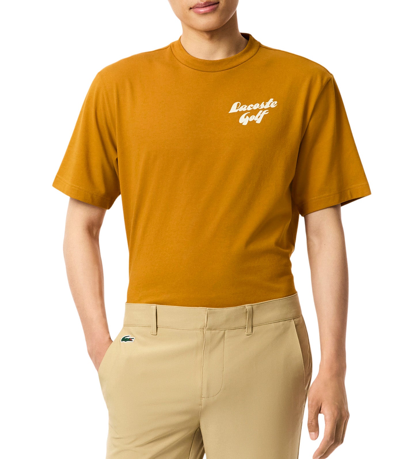 Relaxed Fit Printed Golf T-Shirt