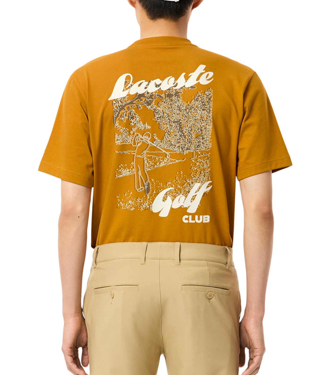 Relaxed Fit Printed Golf T-Shirt