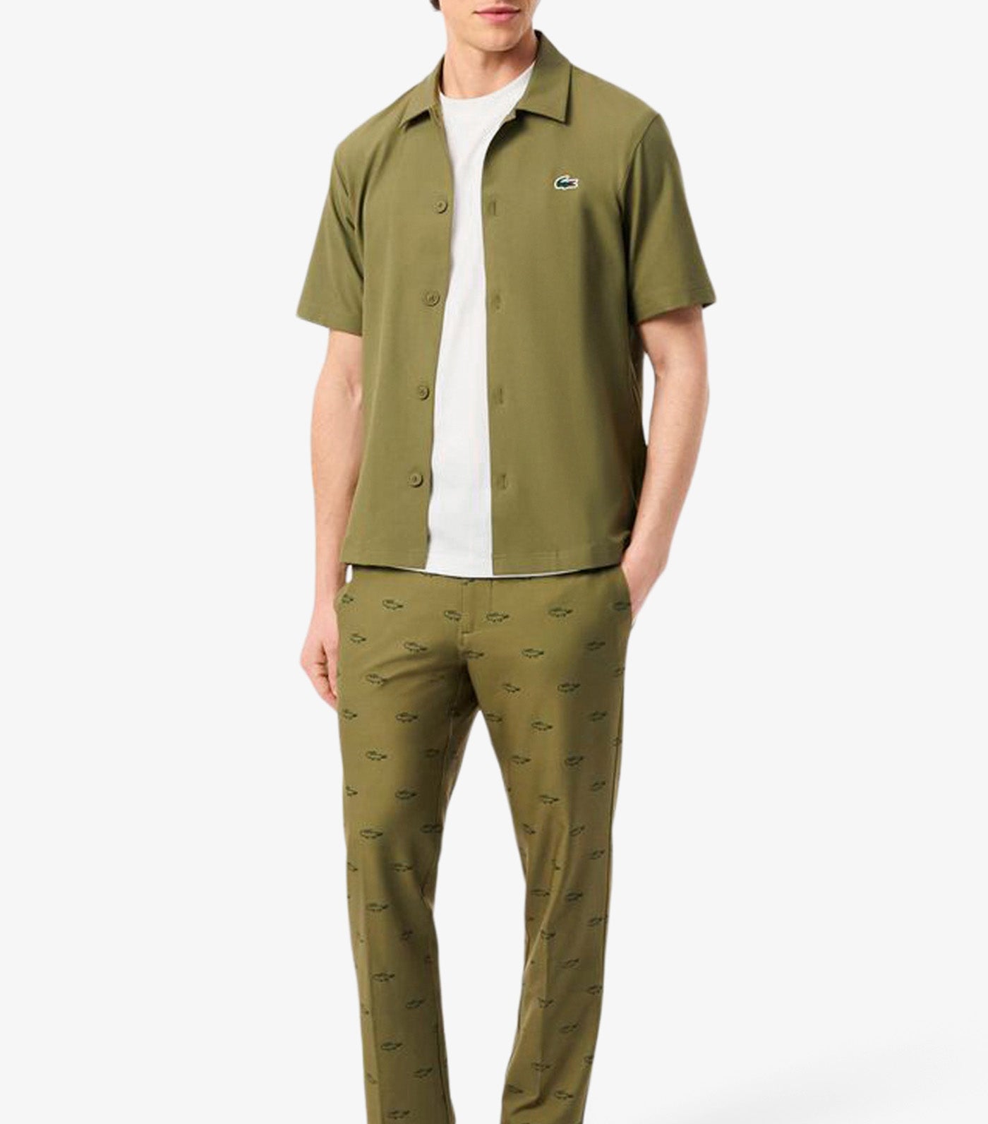 Relaxed Fit Printed Golf T-Shirt