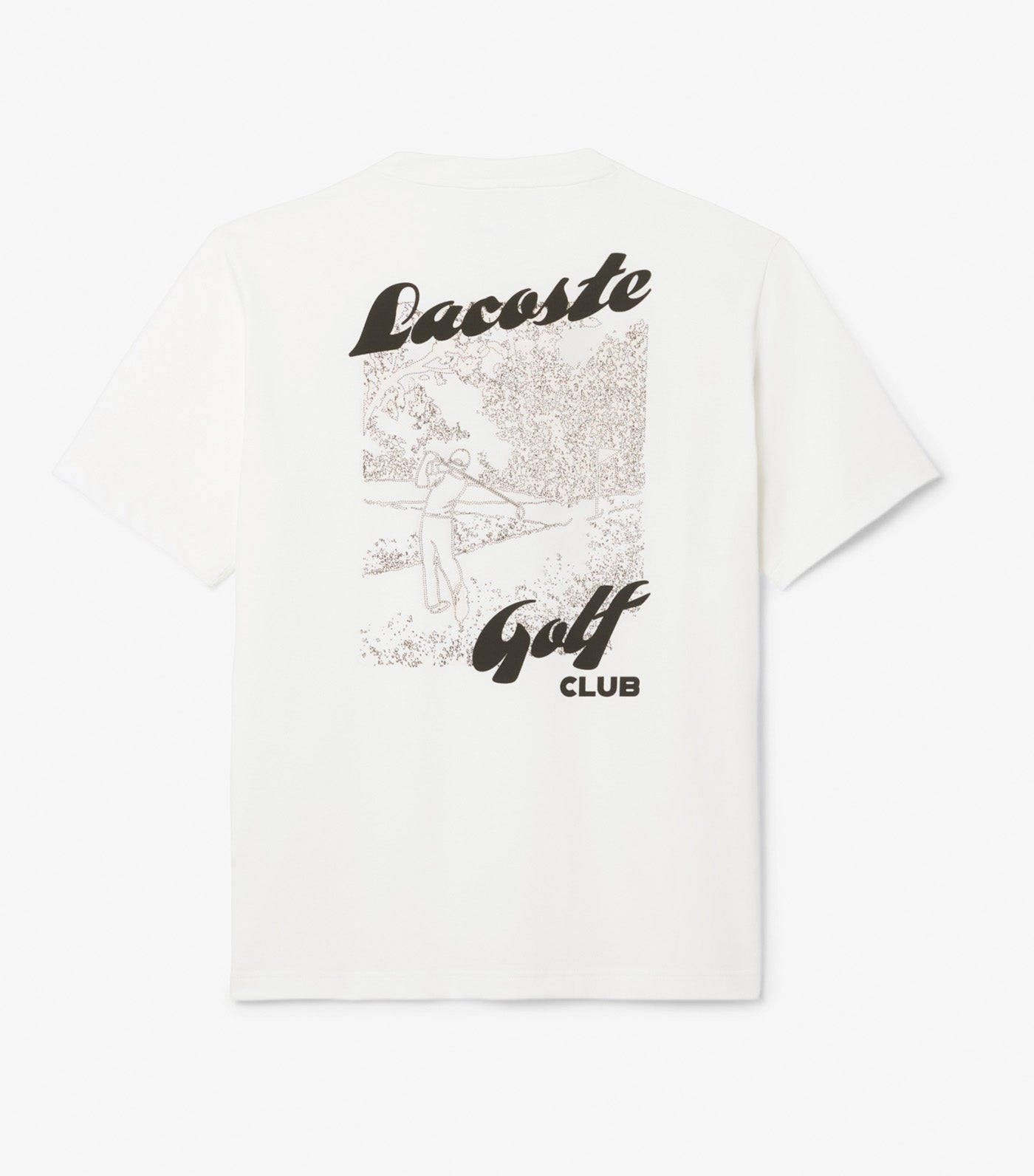 Relaxed Fit Printed Golf T-Shirt