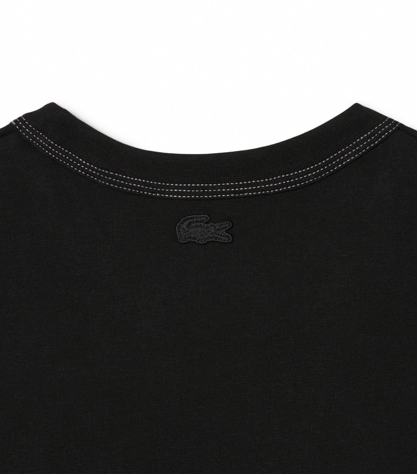 Lacoste Midweight Printed Jersey T-Shirt Black