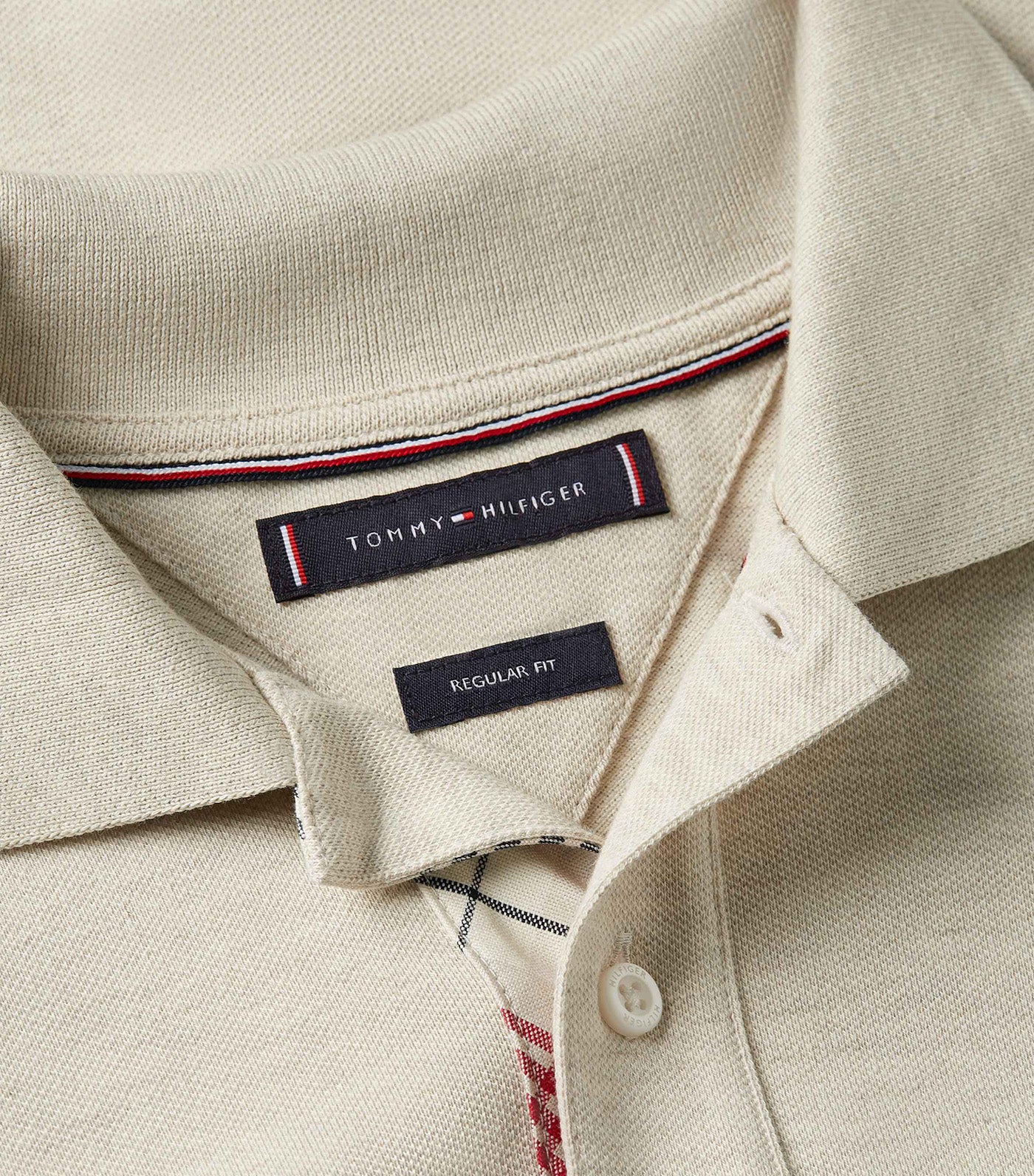 Men's Pique Placket Interest Regular Polo
