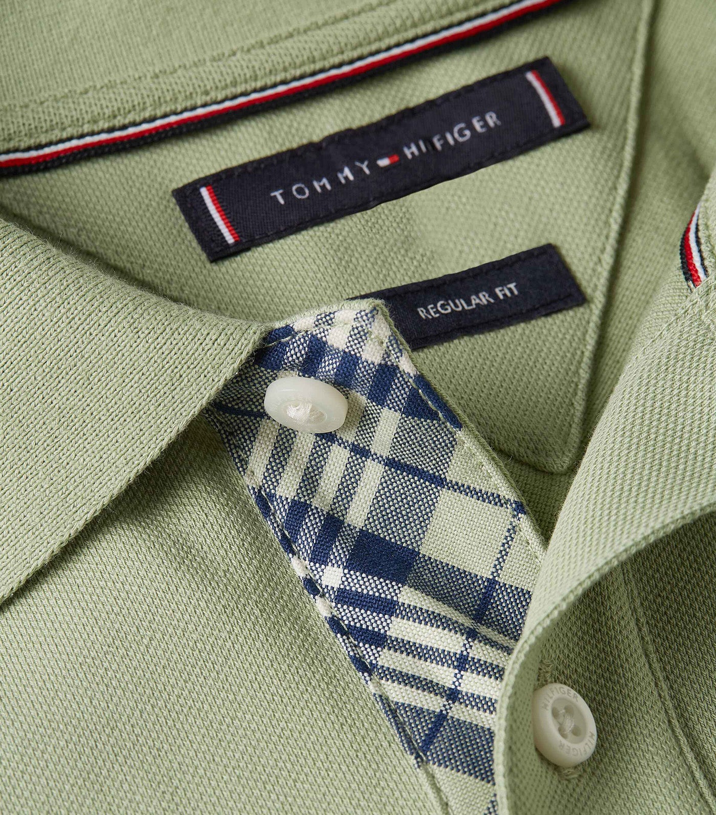 Men's Pique Placket Interest Regular Polo