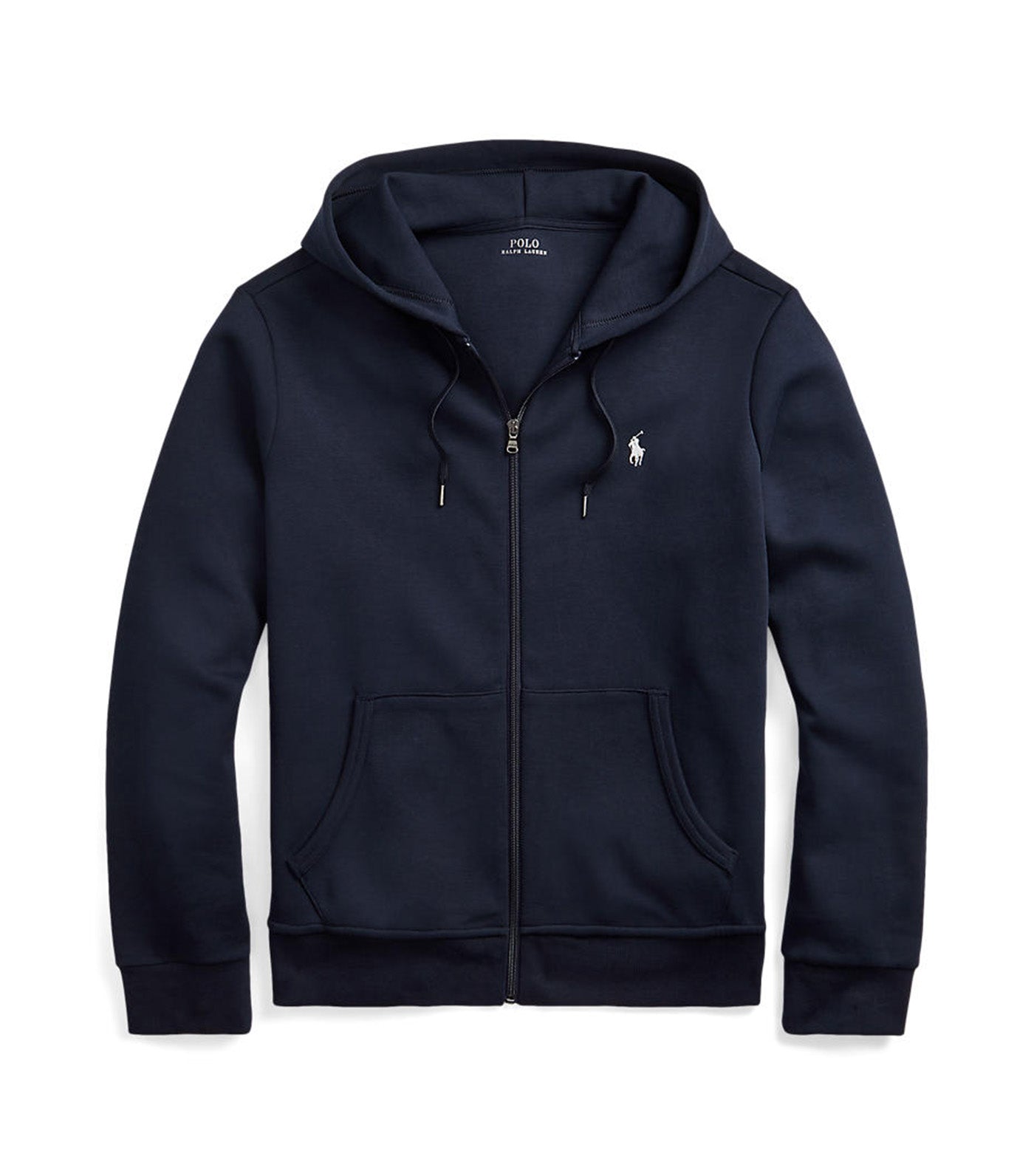 Polo Ralph Lauren Double-Knit Full-Zip Hoodie Navy