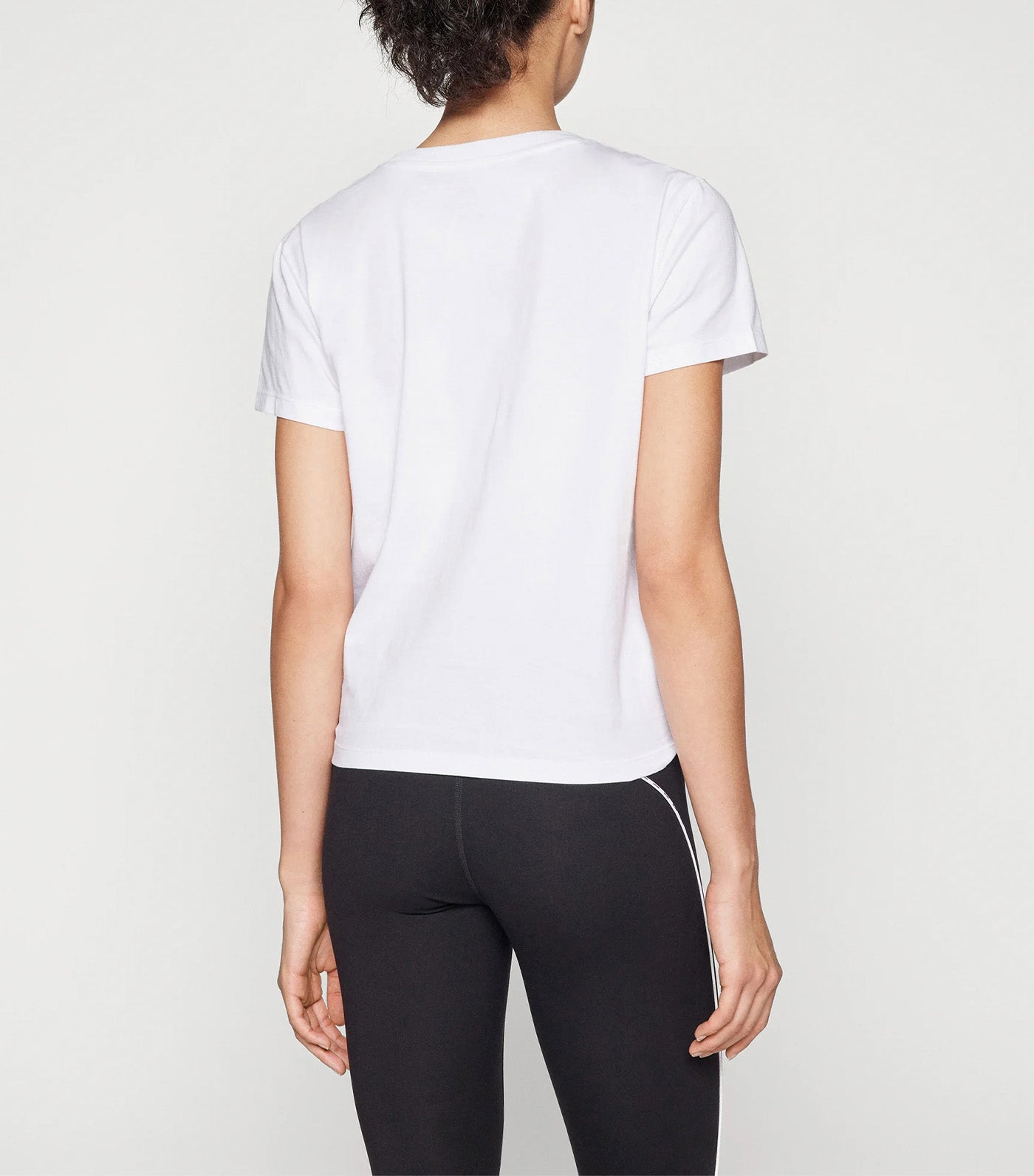 Mini Stud Logo Knot Front T-Shirt