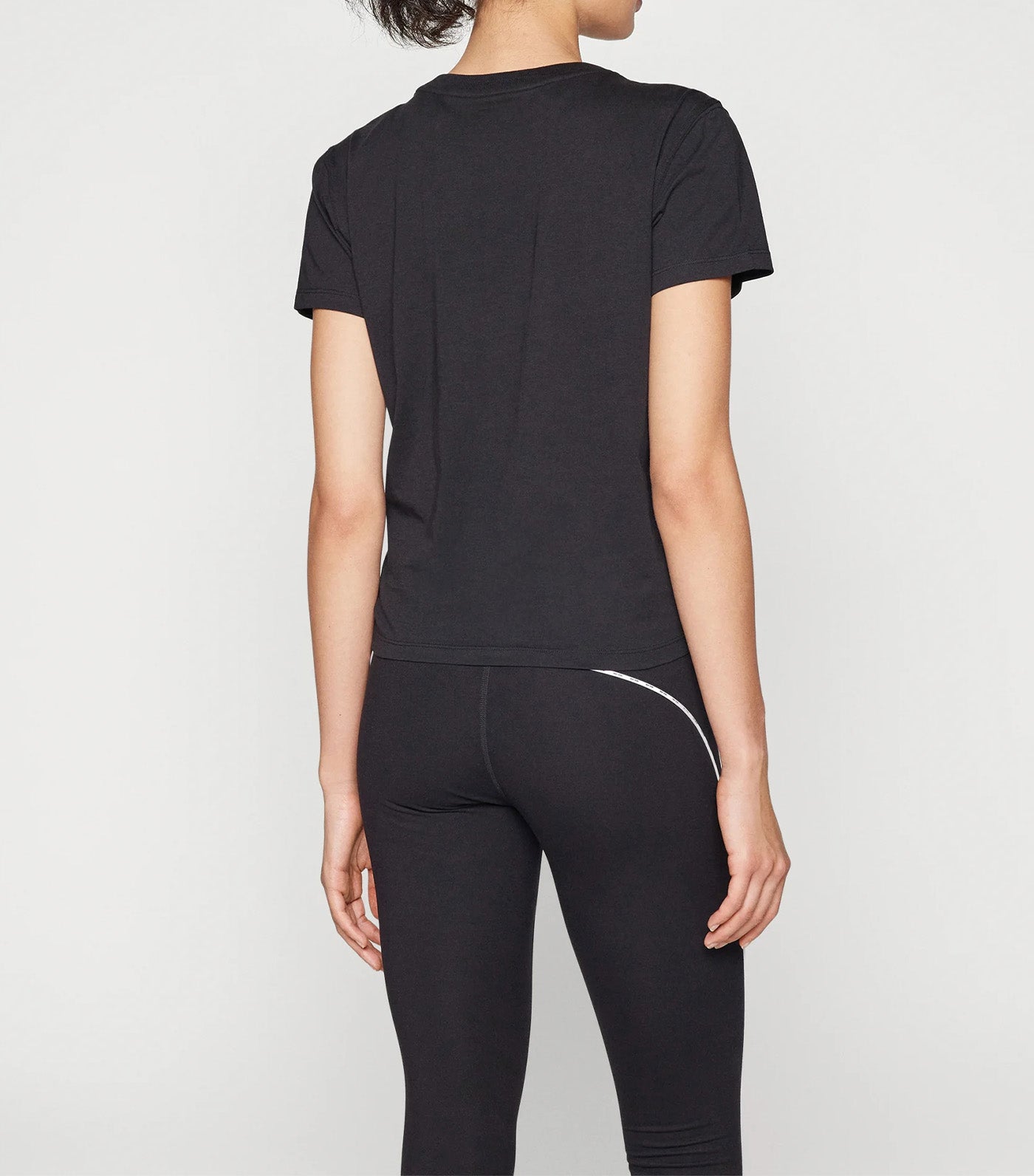 Mini Stud Logo Knot Front T-Shirt