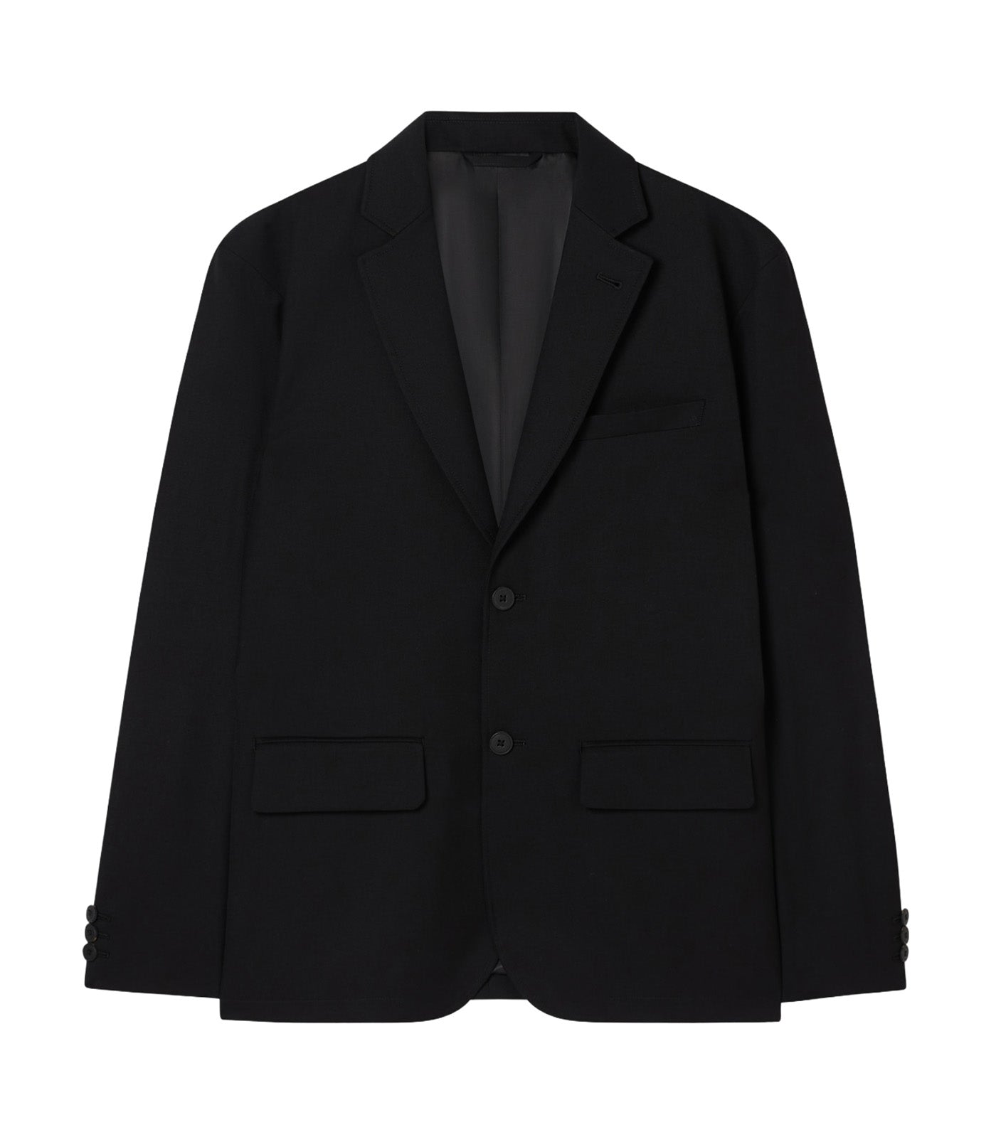 Technical Fabric Jacket Black