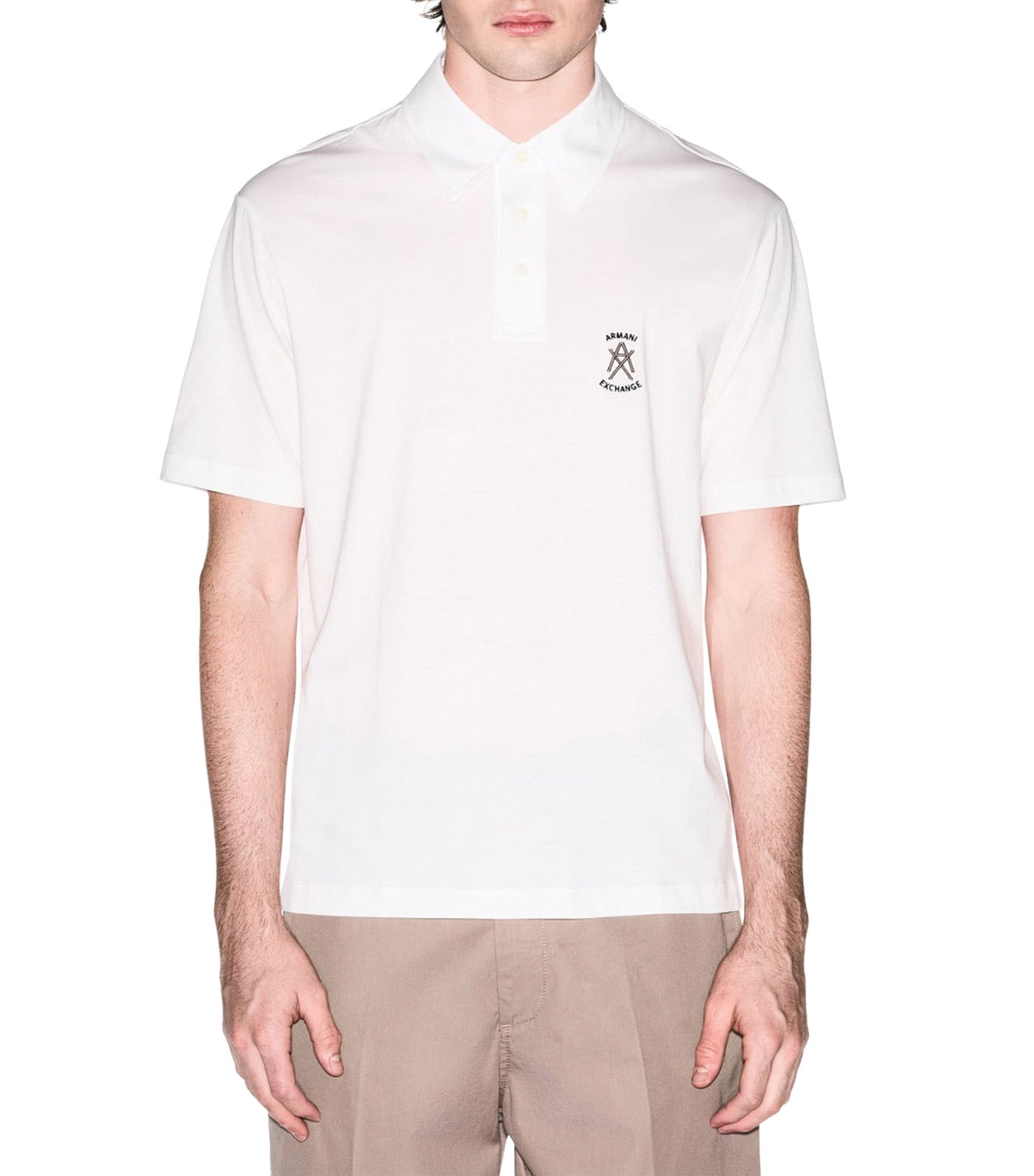 Cotton Polo Shirt Off White