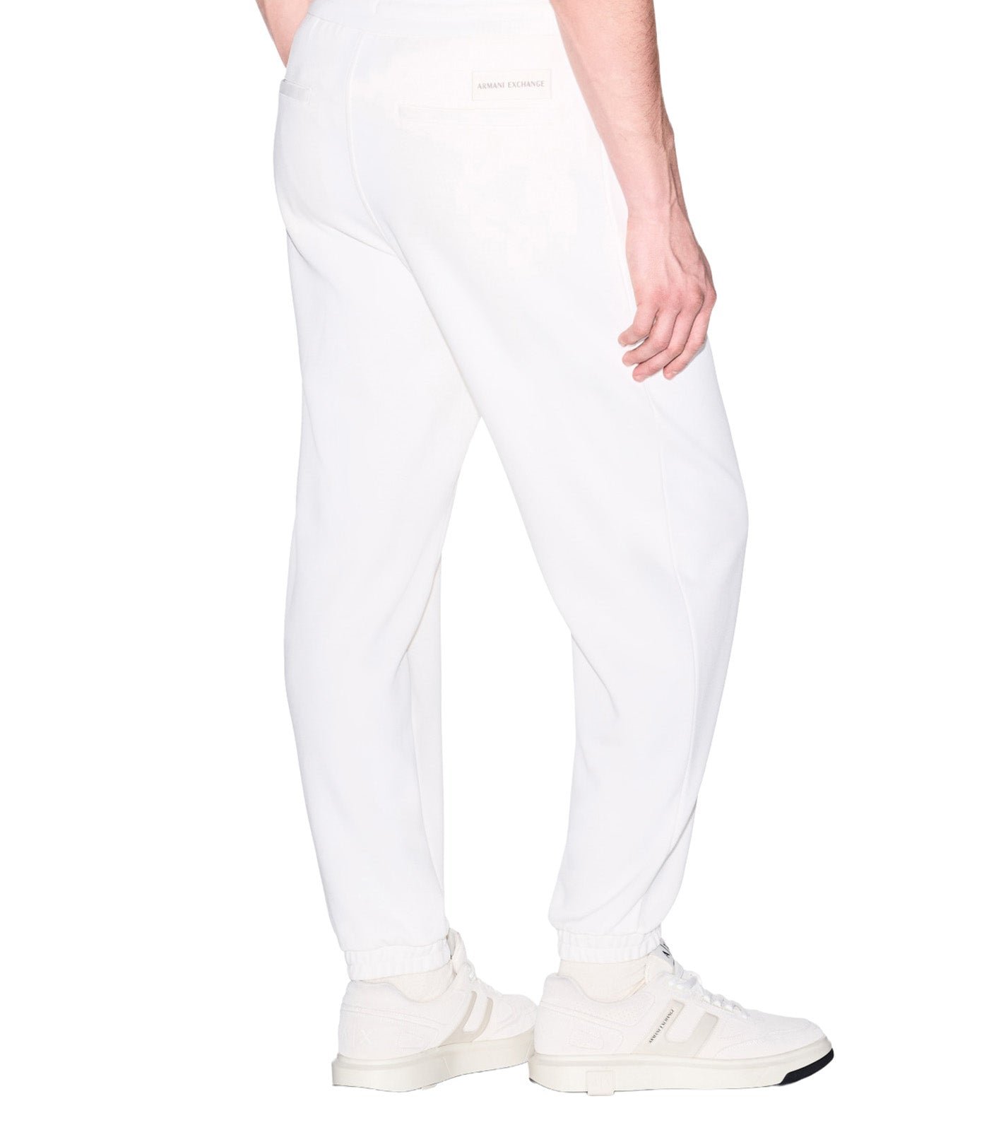 Cotton Jogger Trousers Cream