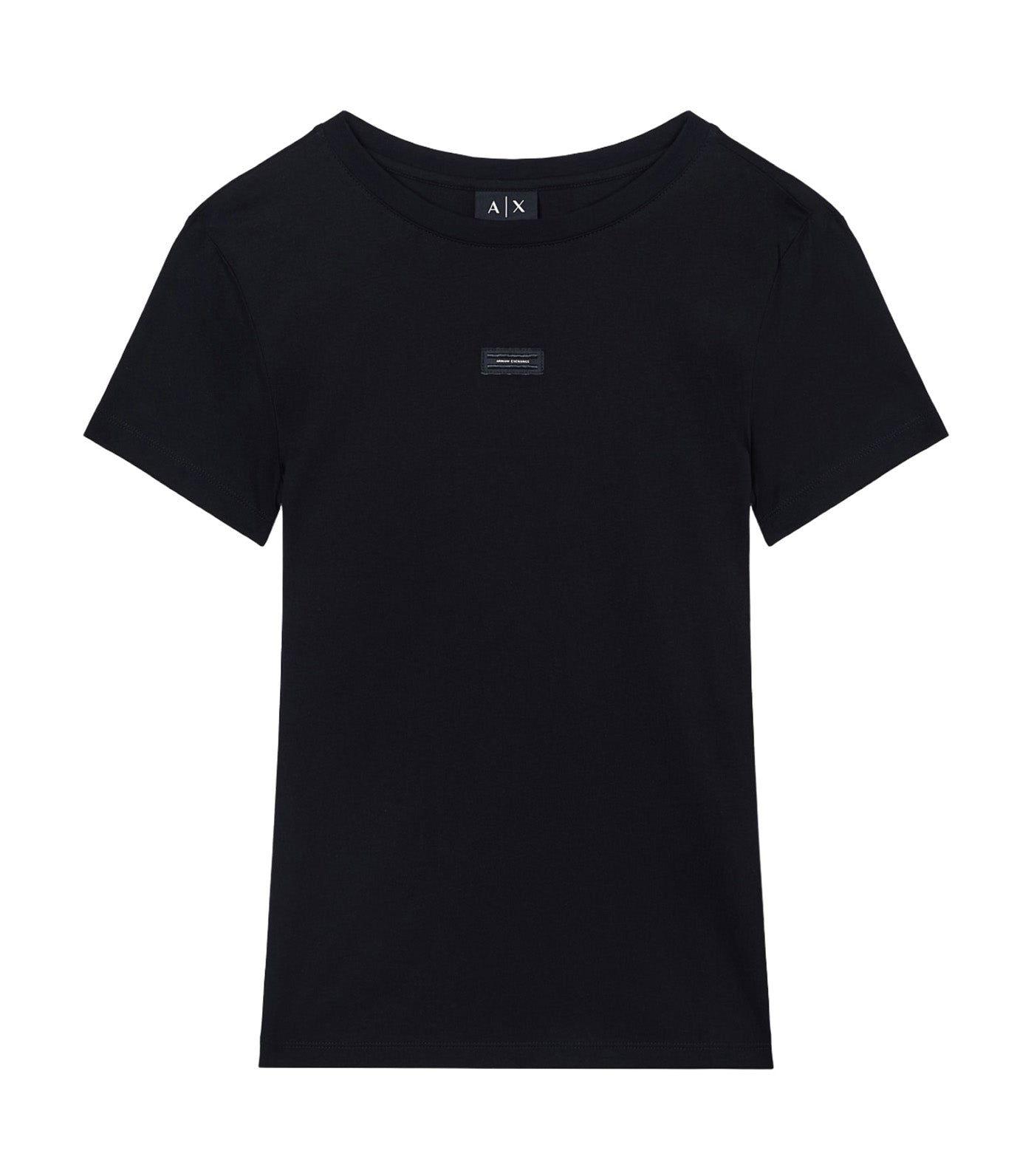 Regular Fit T-Shirt in Cotton Jersey Black
