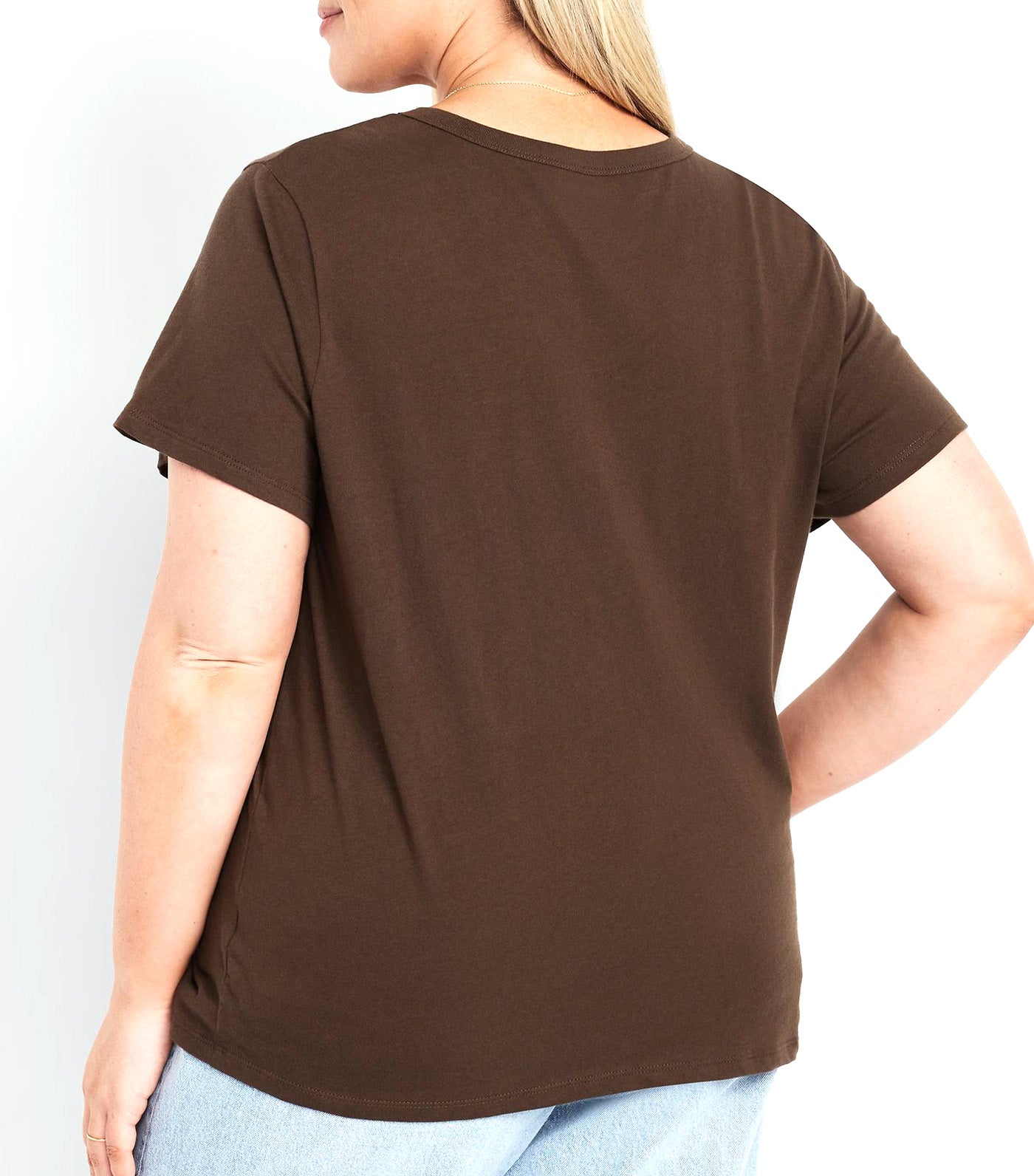 Old Navy EveryWear Crew-Neck T-Shirt for Women Earthen
