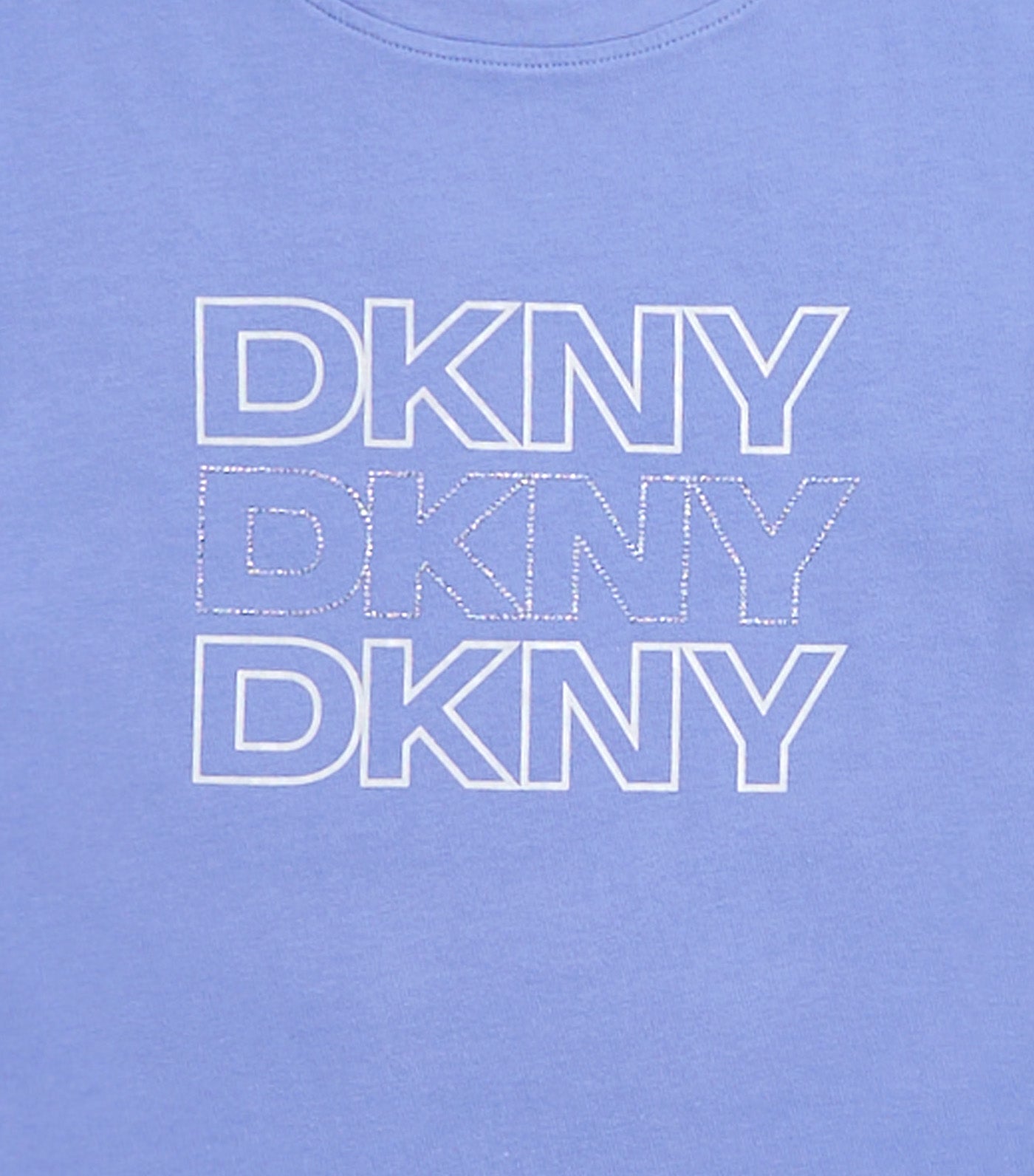Triple Rhinestone Foil Logo Tee