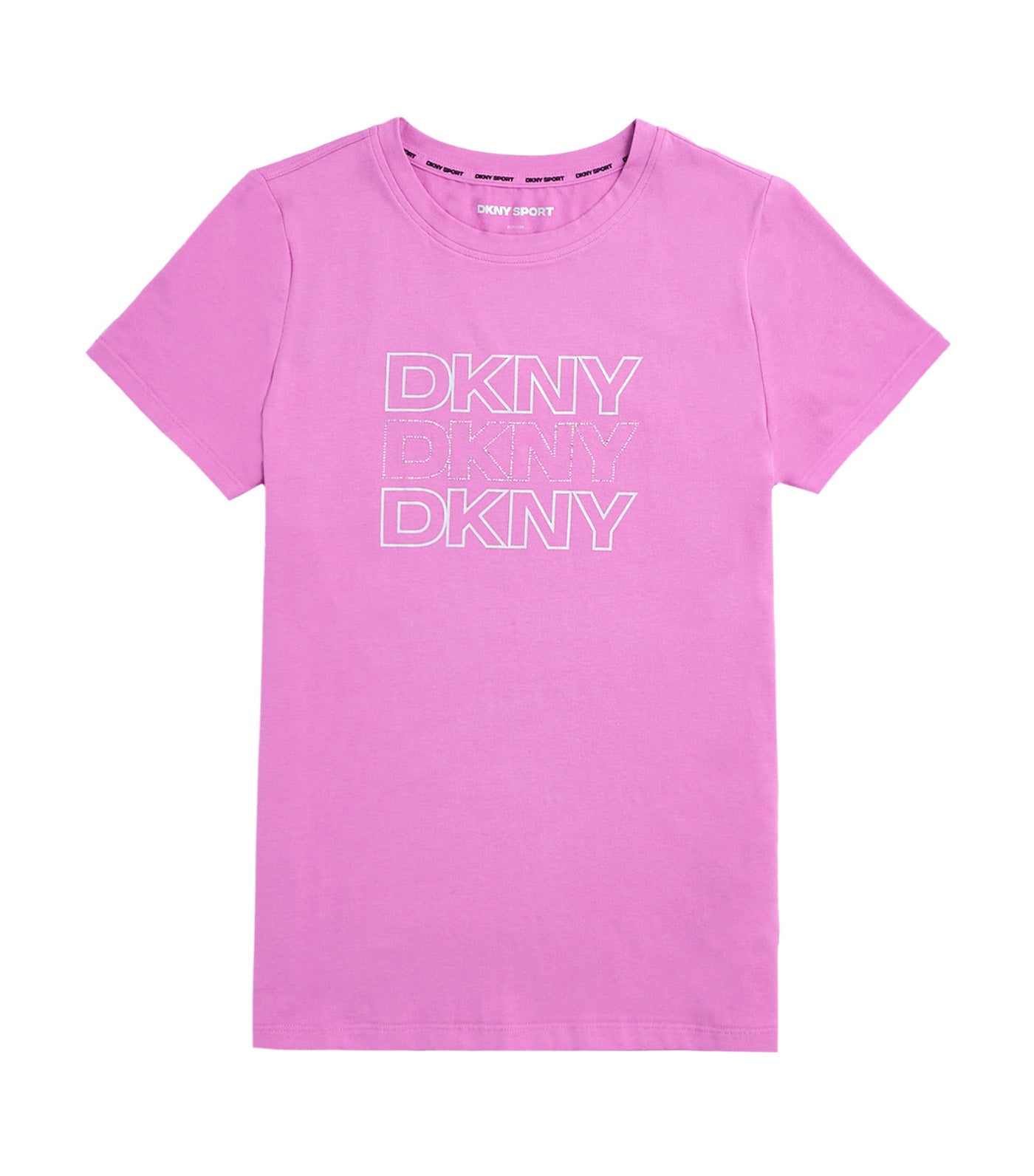 Triple Rhinestone Foil Logo Tee