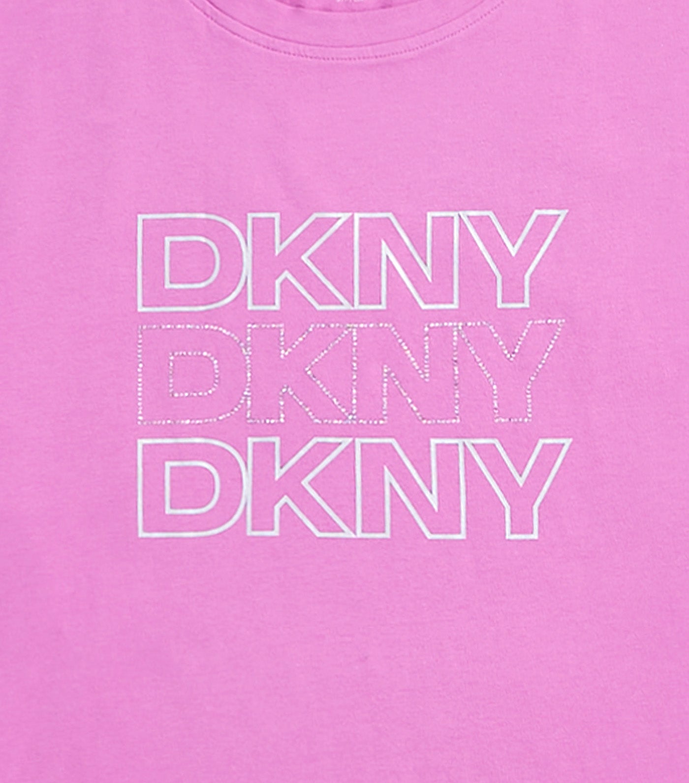 Triple Rhinestone Foil Logo Tee