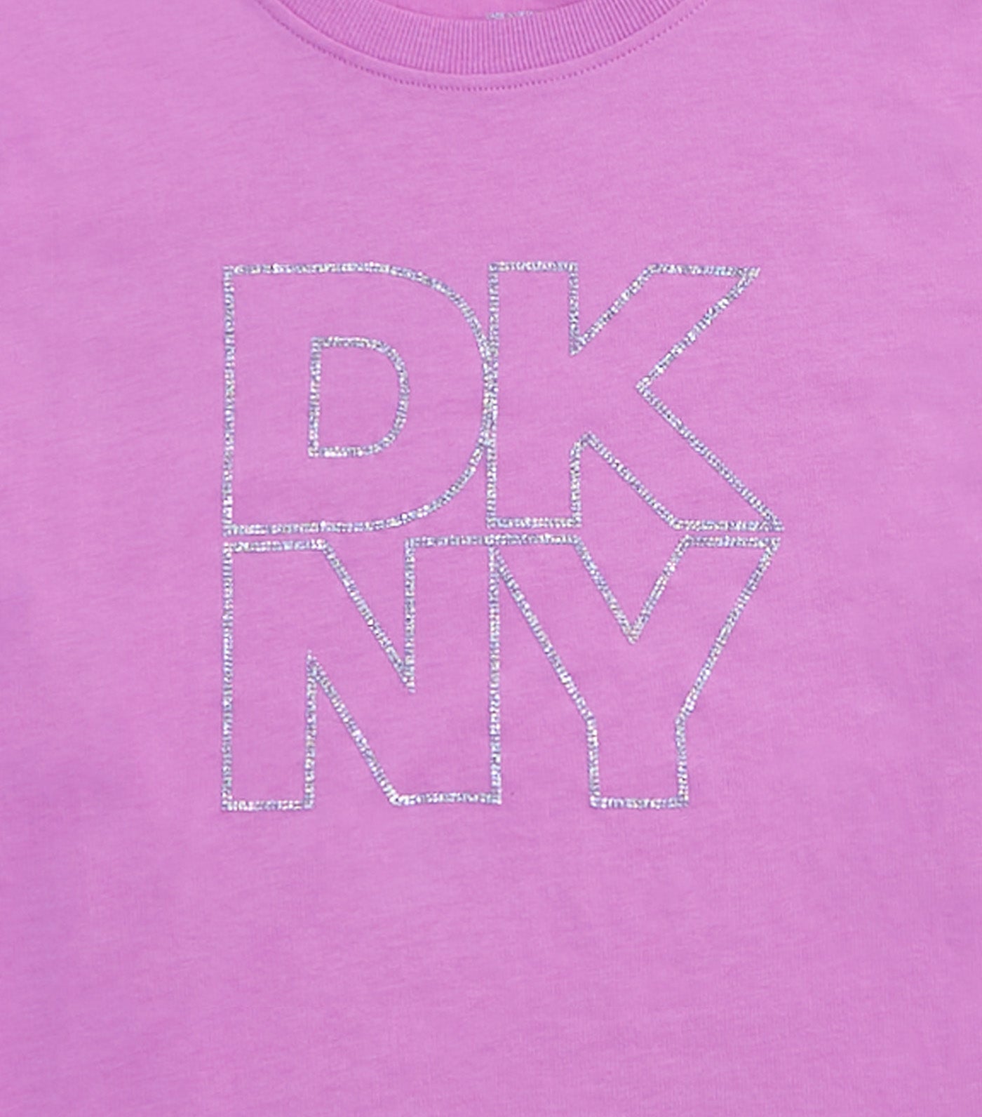 Stacked Double Outline Rhinestone Logo Tee