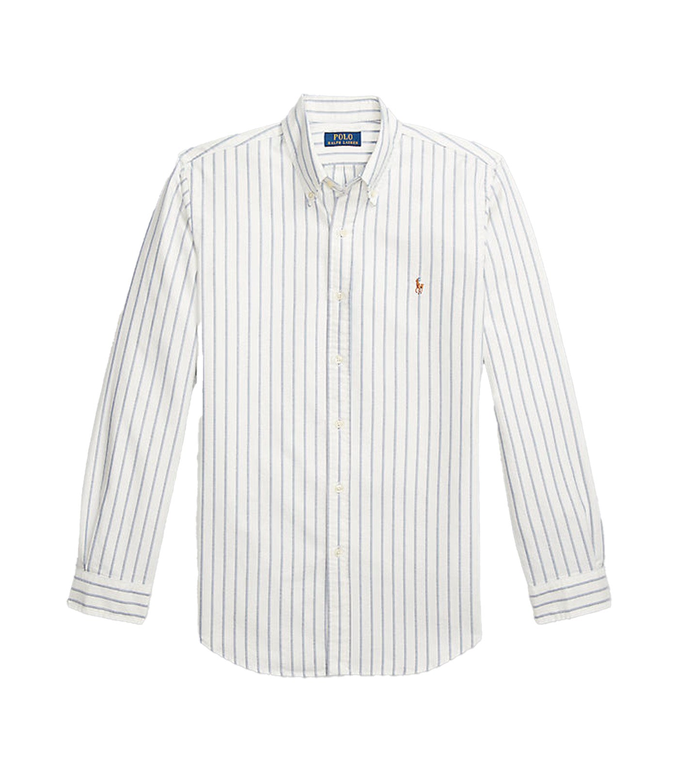 Men's Custom Fit Striped Oxford Shirt
