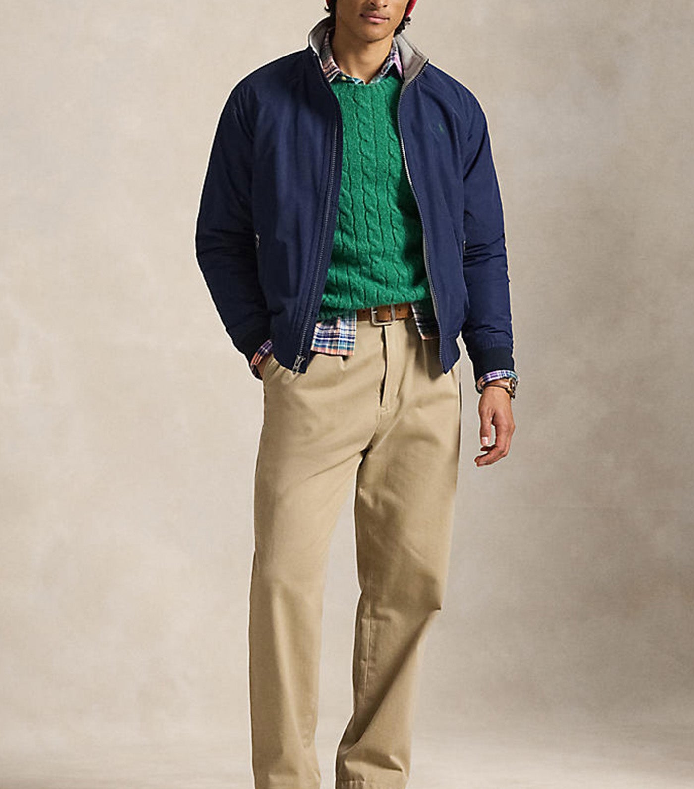 Men's The Portage Raglan-Sleeve Jacket Blue