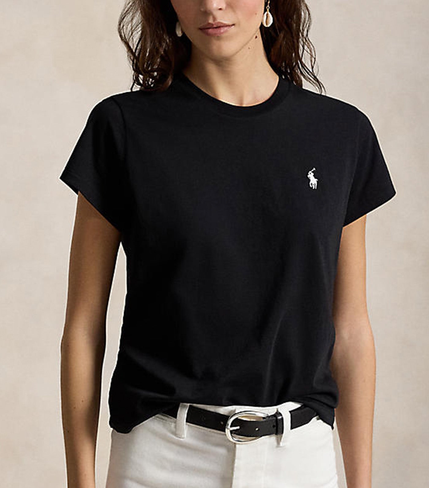 Women's Classic Fit Cotton Jersey Crewneck Tee
