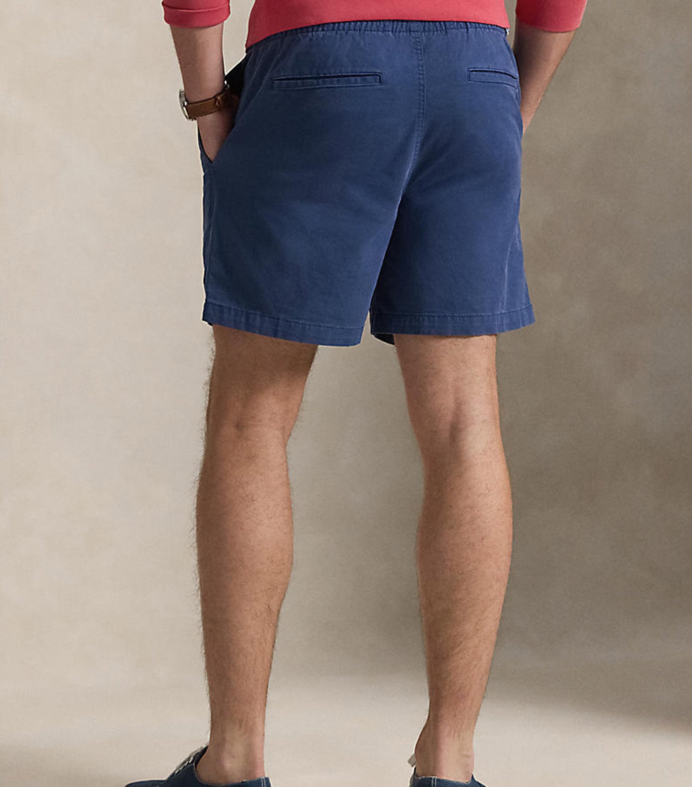 Men's 6-Inch Polo Prepster Stretch Chino Short Blue