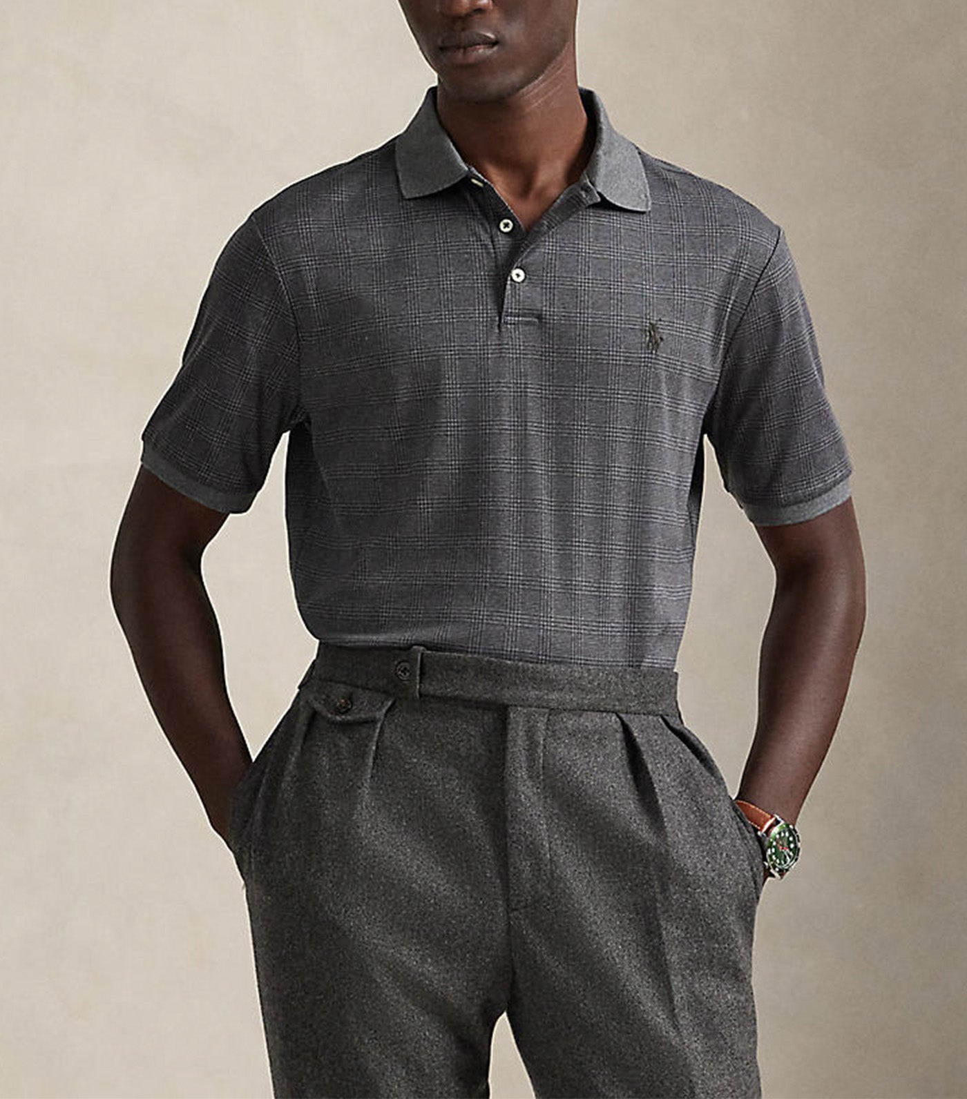 Men's Custom Slim Fit Soft Cotton Polo Shirt