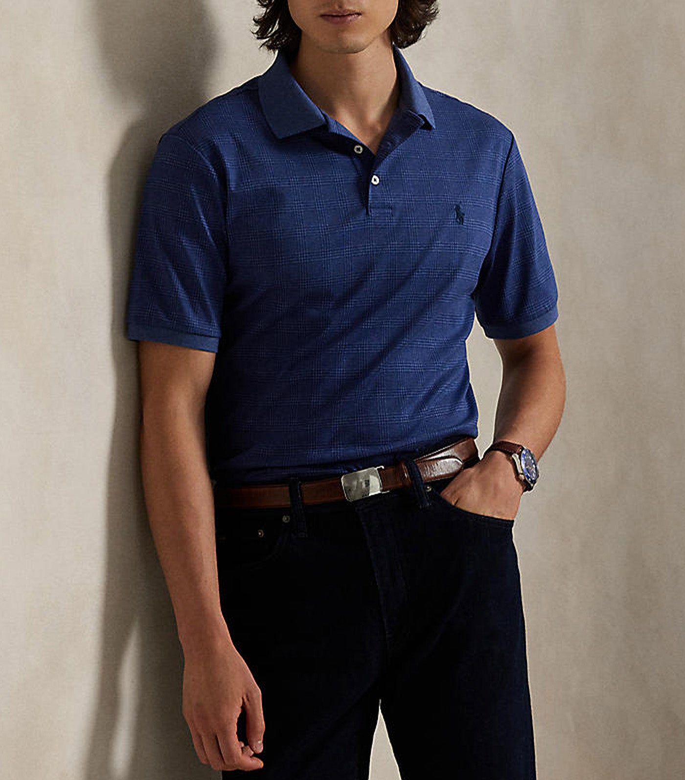 Men's Custom Slim Fit Soft Cotton Polo Shirt