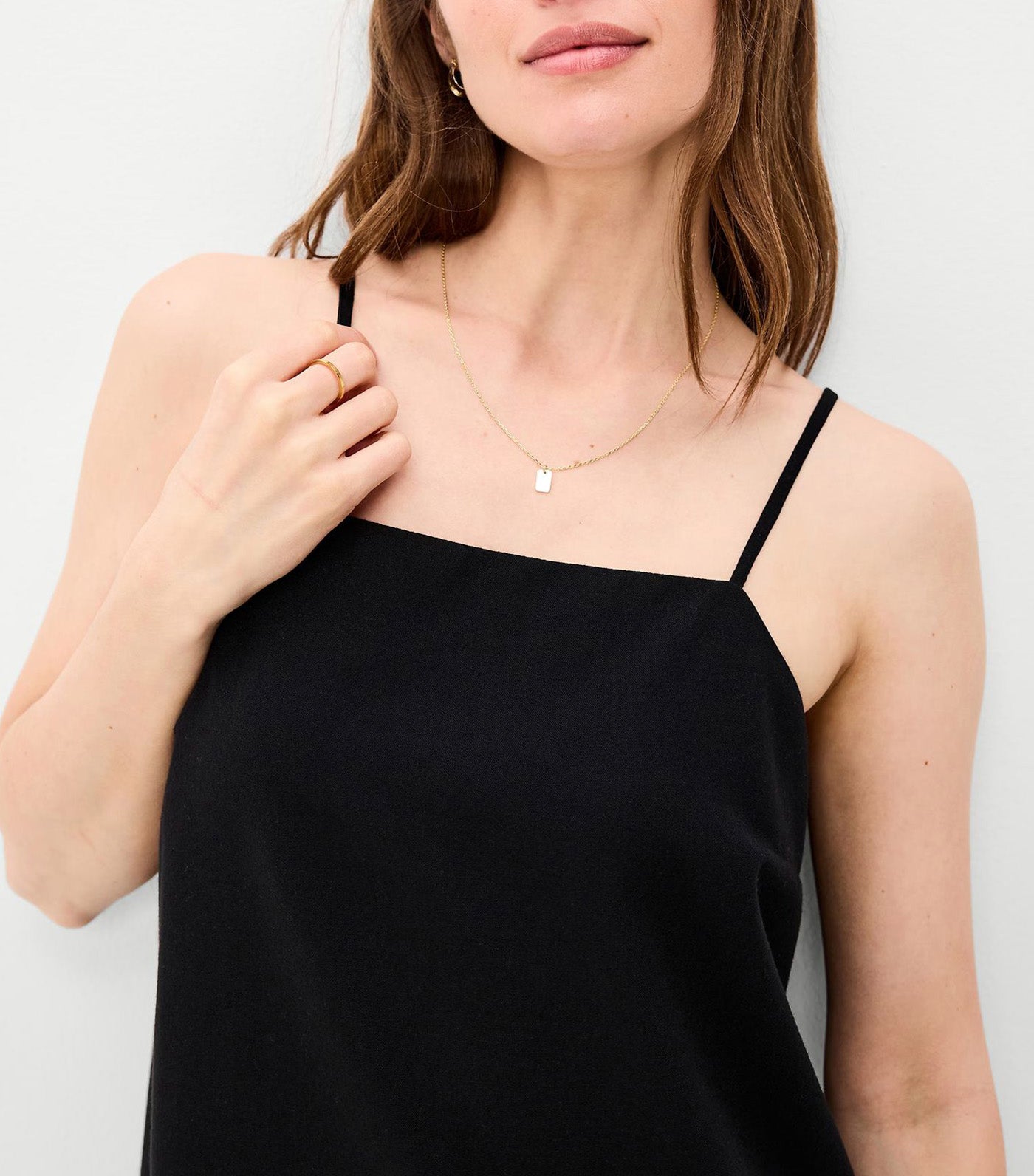 Strappy Mini Shift Dress