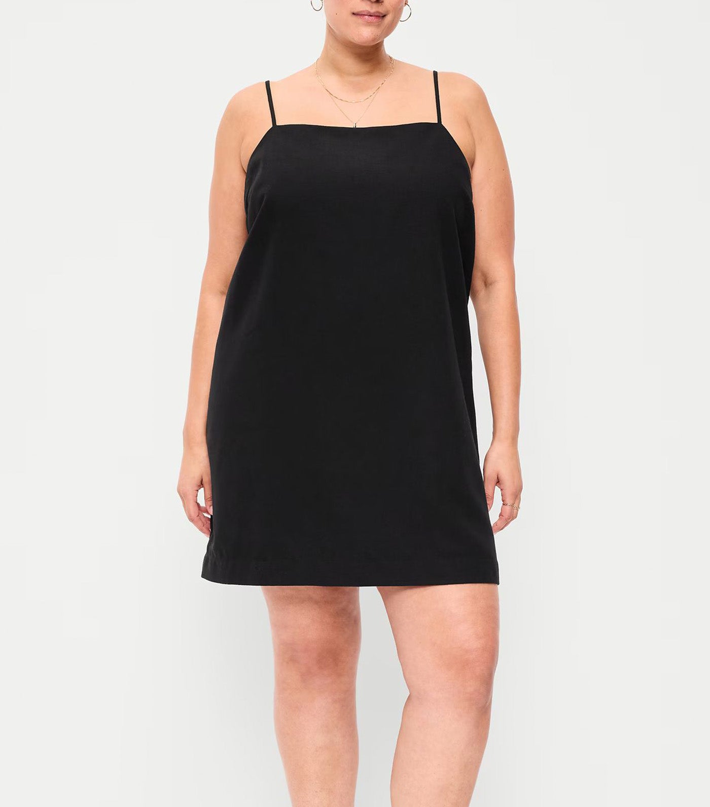 Strappy Mini Shift Dress
