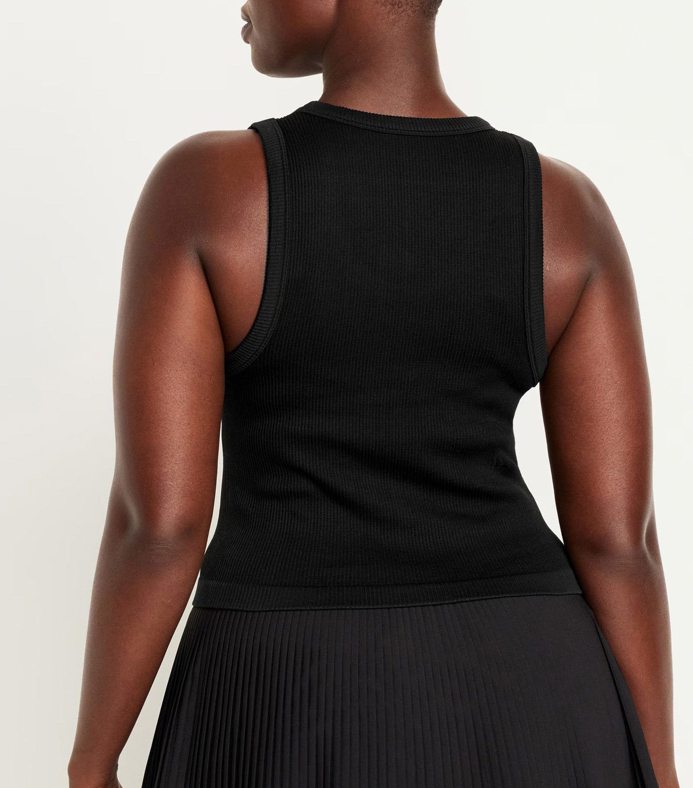 Exhale Seamless Fitted Rib Tank
