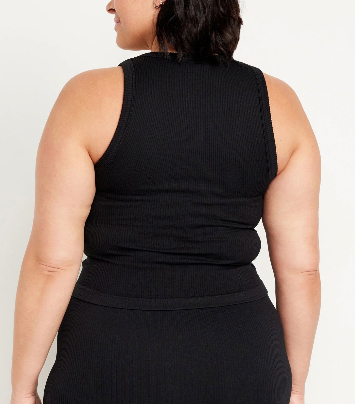 Exhale Seamless Fitted Rib Tank