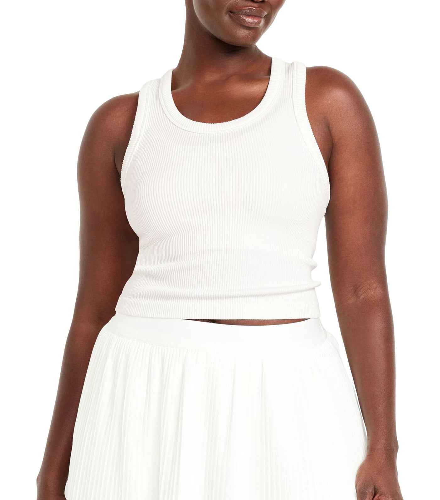 Exhale Seamless Fitted Rib Tank