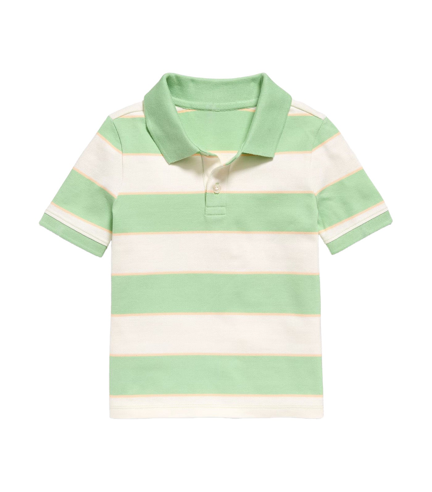Short-Sleeve Pique Polo Shirt for Toddler Boys