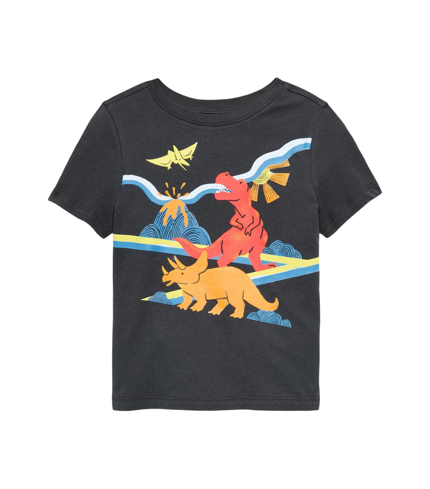 Old Navy Kids Unisex Short-Sleeve Graphic T-Shirt for Toddler Dinosaurs
