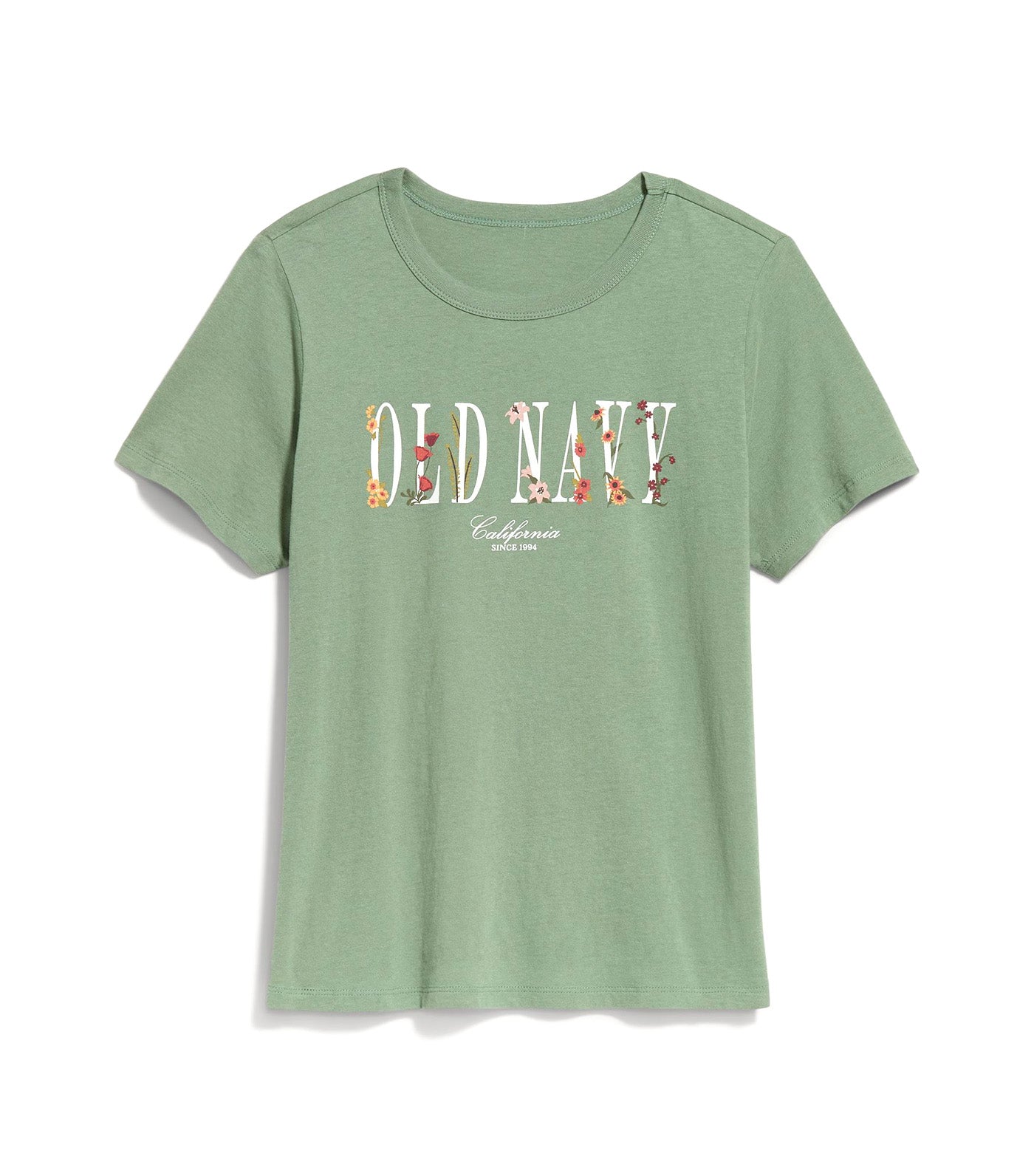Crew-Neck Logo-Graphic T-Shirt for Women