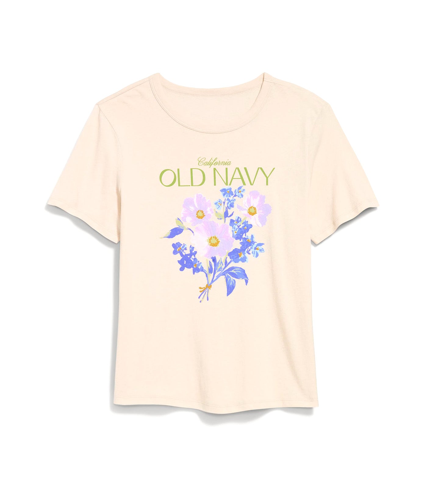 Crew-Neck Logo-Graphic T-Shirt for Women