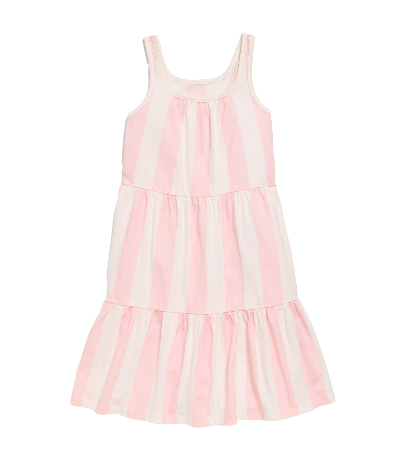 Printed Sleeveless Fit and Flare Dress for Girls