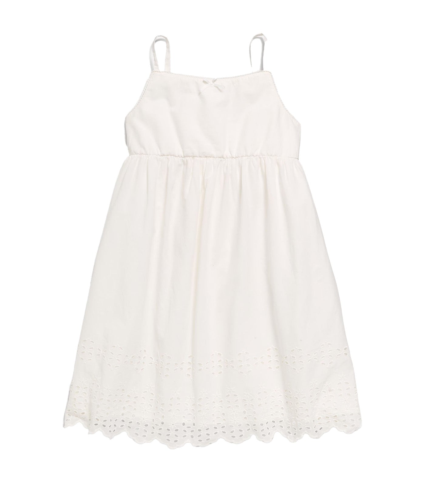 Old Navy Kids Sleeveless Fit and Flare Dress for Girls Sea Salt