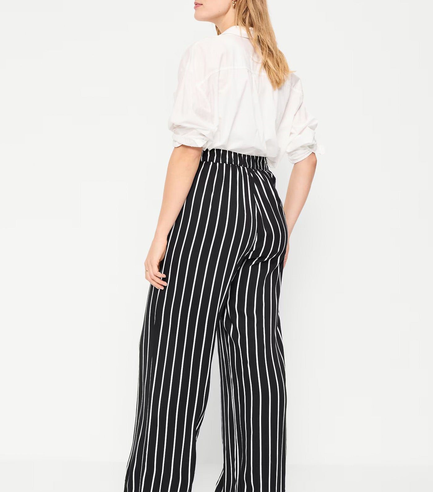 High-Waisted Playa Wide-Leg Pants