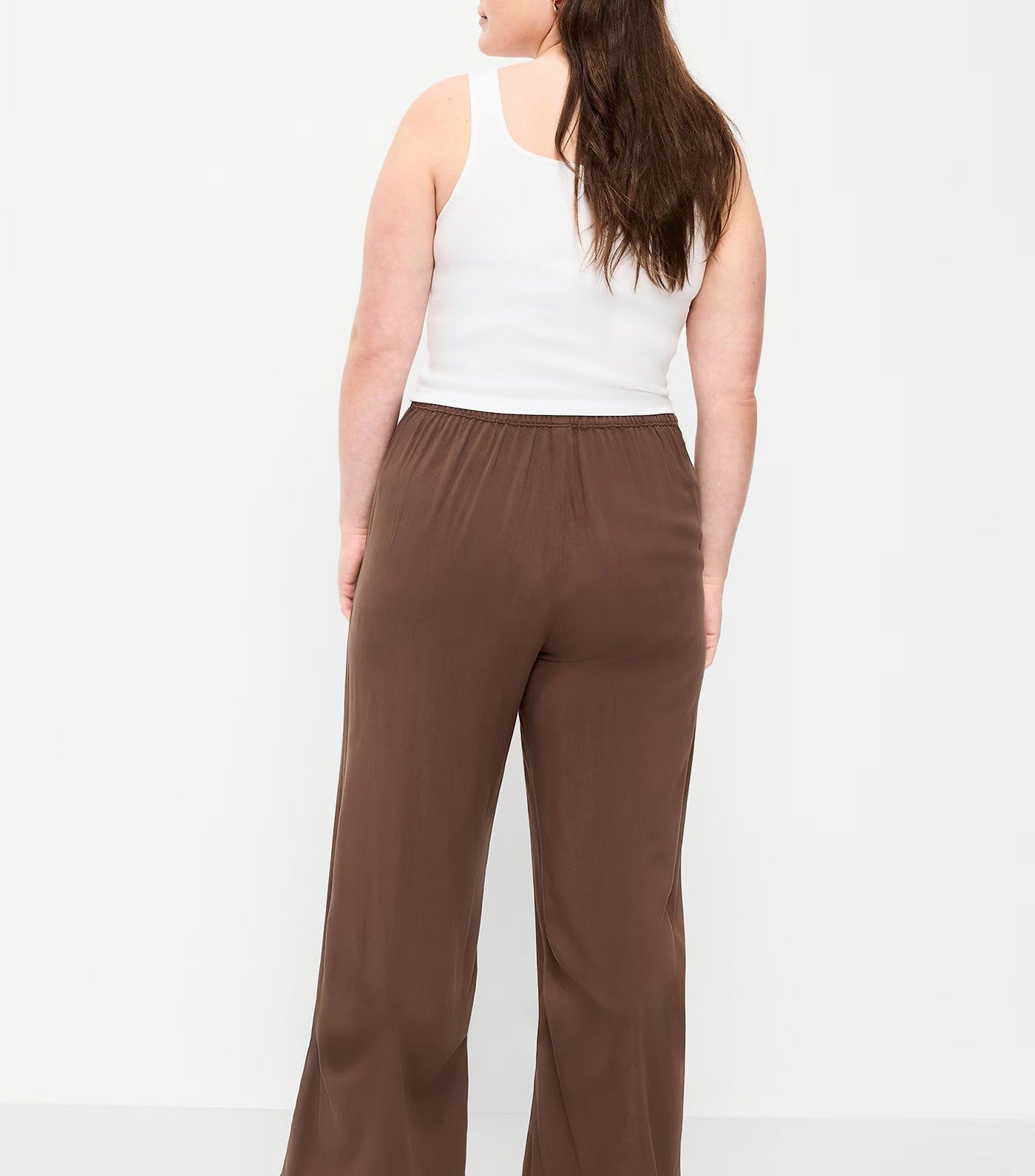 High-Waisted Playa Wide-Leg Pants