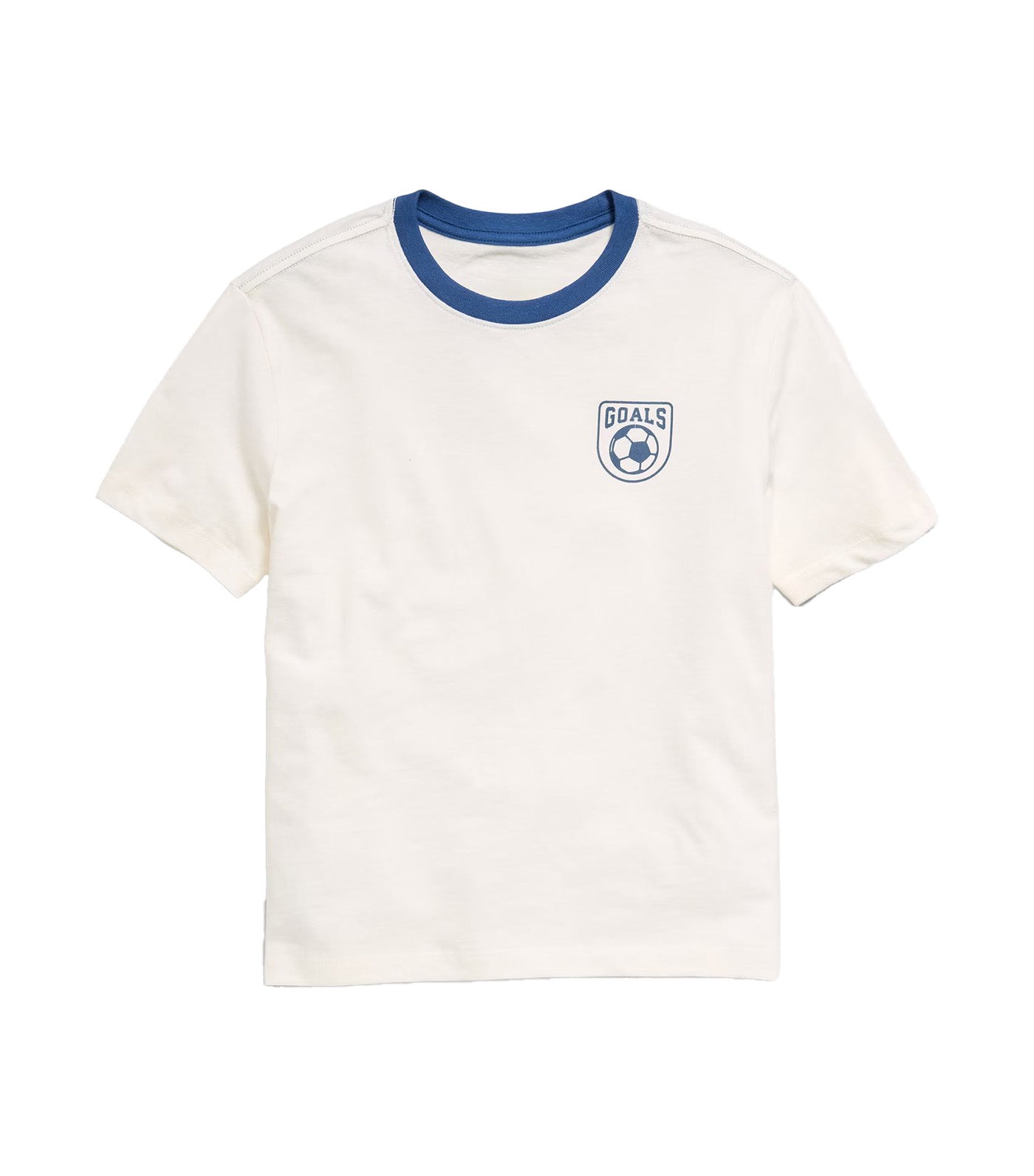 Old Navy Kids Softest Short-Sleeve Graphic T-Shirt for Boys Sea Salt